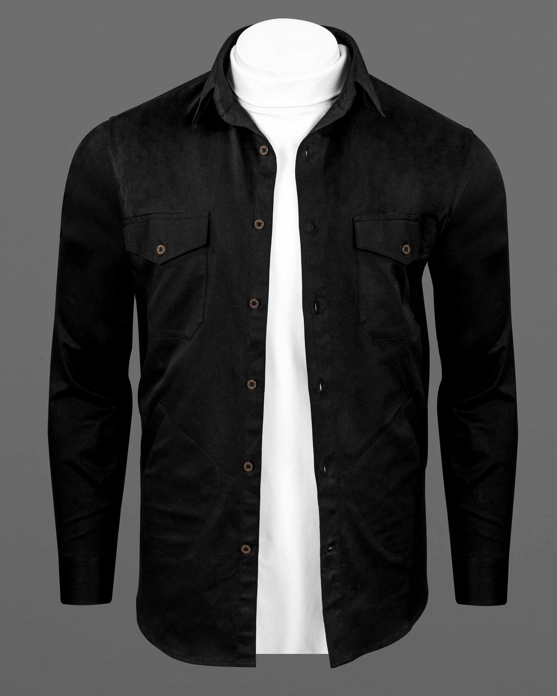 Jade Black Heavyweight Four Pocket Premium Cotton Over shirt 5882-MB-OS-P141-38, 5882-MB-OS-P141-H-38, 5882-MB-OS-P141-39, 5882-MB-OS-P141-H-39, 5882-MB-OS-P141-40, 5882-MB-OS-P141-H-40, 5882-MB-OS-P141-42, 5882-MB-OS-P141-H-42, 5882-MB-OS-P141-44, 5882-MB-OS-P141-H-44, 5882-MB-OS-P141-46, 5882-MB-OS-P141-H-46, 5882-MB-OS-P141-48, 5882-MB-OS-P141-H-48, 5882-MB-OS-P141-50, 5882-MB-OS-P141-H-50, 5882-MB-OS-P141-52, 5882-MB-OS-P141-H-52