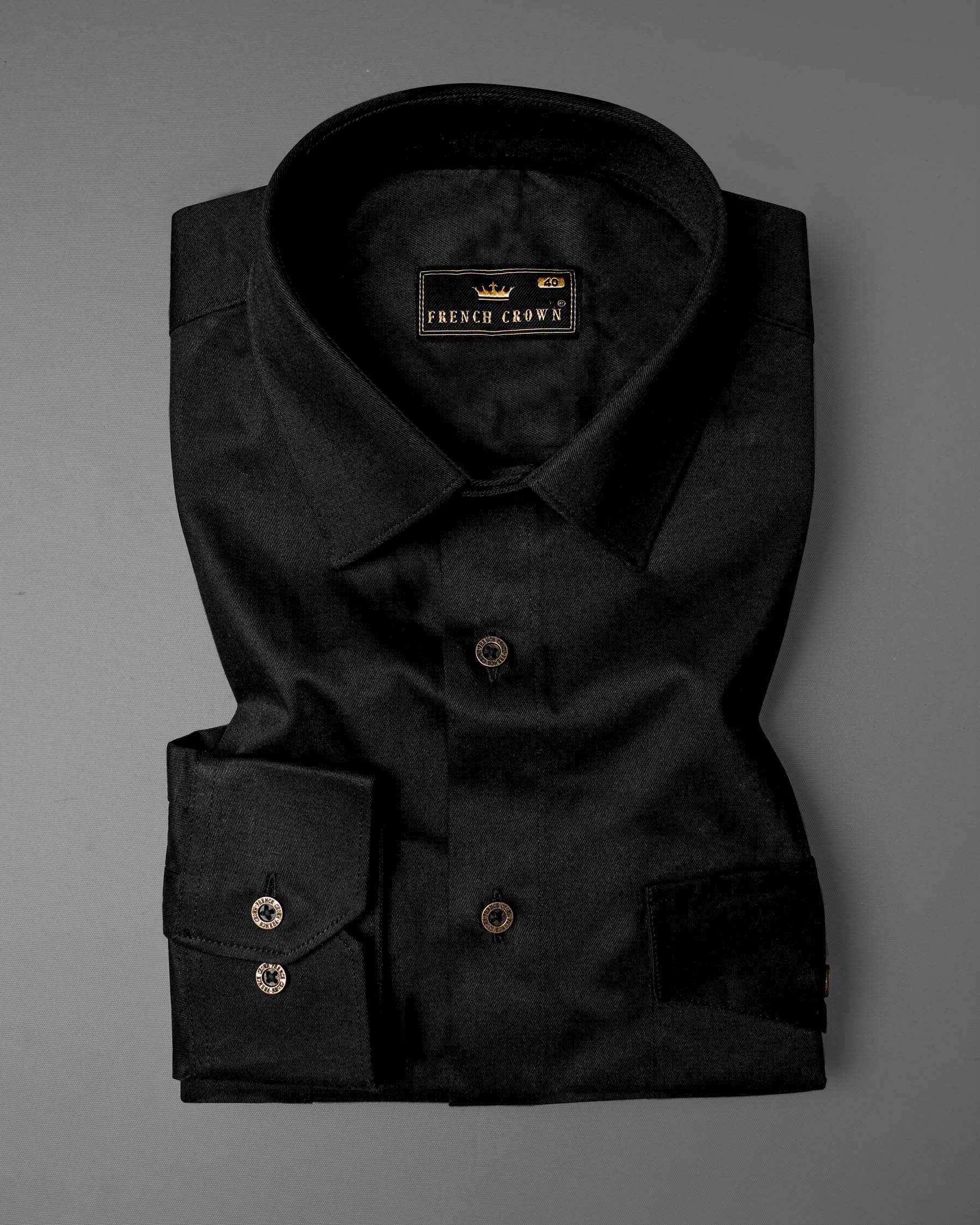 Jade Black Heavyweight Four Pocket Premium Cotton Over shirt 5882-MB-OS-P141-38, 5882-MB-OS-P141-H-38, 5882-MB-OS-P141-39, 5882-MB-OS-P141-H-39, 5882-MB-OS-P141-40, 5882-MB-OS-P141-H-40, 5882-MB-OS-P141-42, 5882-MB-OS-P141-H-42, 5882-MB-OS-P141-44, 5882-MB-OS-P141-H-44, 5882-MB-OS-P141-46, 5882-MB-OS-P141-H-46, 5882-MB-OS-P141-48, 5882-MB-OS-P141-H-48, 5882-MB-OS-P141-50, 5882-MB-OS-P141-H-50, 5882-MB-OS-P141-52, 5882-MB-OS-P141-H-52