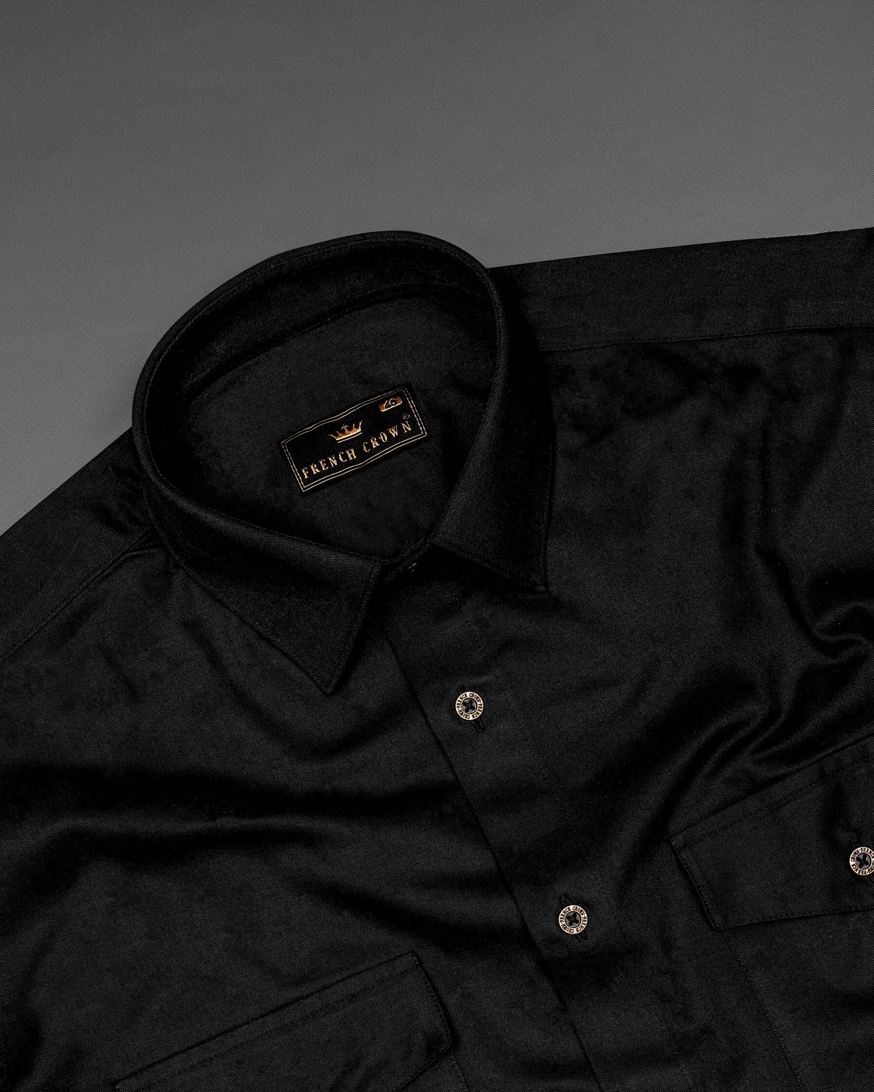 Jade Black Heavyweight Four Pocket Premium Cotton Over shirt 5882-MB-OS-P141-38, 5882-MB-OS-P141-H-38, 5882-MB-OS-P141-39, 5882-MB-OS-P141-H-39, 5882-MB-OS-P141-40, 5882-MB-OS-P141-H-40, 5882-MB-OS-P141-42, 5882-MB-OS-P141-H-42, 5882-MB-OS-P141-44, 5882-MB-OS-P141-H-44, 5882-MB-OS-P141-46, 5882-MB-OS-P141-H-46, 5882-MB-OS-P141-48, 5882-MB-OS-P141-H-48, 5882-MB-OS-P141-50, 5882-MB-OS-P141-H-50, 5882-MB-OS-P141-52, 5882-MB-OS-P141-H-52
