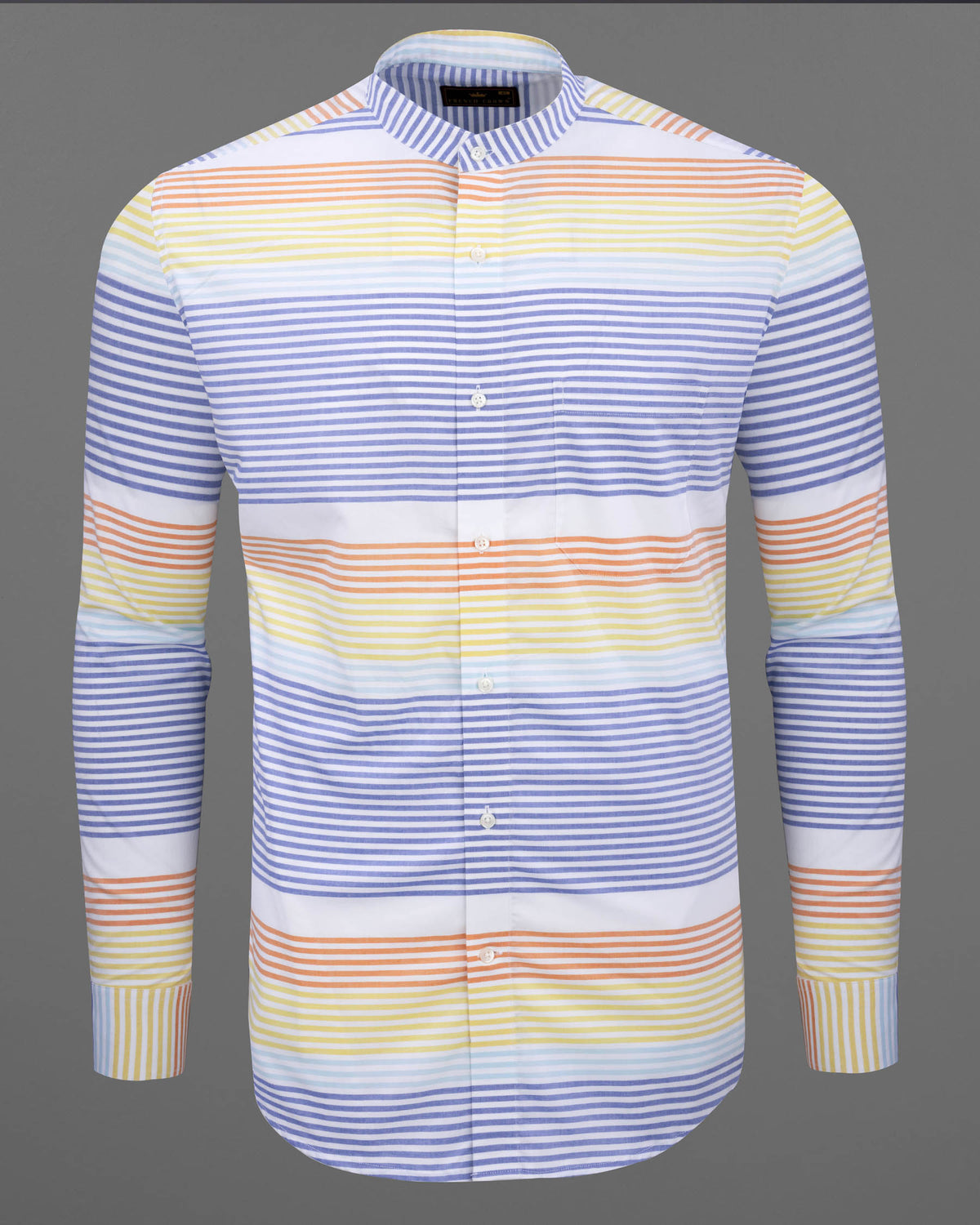 Mischka White Multicolour Striped Premium Cotton Shirt 5944-M-38, 5944-M-H-38, 5944-M-39, 5944-M-H-39, 5944-M-40, 5944-M-H-40, 5944-M-42, 5944-M-H-42, 5944-M-44, 5944-M-H-44, 5944-M-46, 5944-M-H-46, 5944-M-48, 5944-M-H-48, 5944-M-50, 5944-M-H-50, 5944-M-52, 5944-M-H-52
