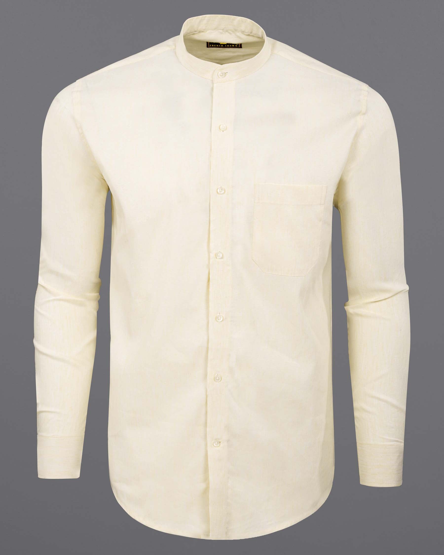 Parchment Yellow Luxurious Linen Shirt 6029-M-38,6029-M-H-38,6029-M-39,6029-M-H-39,6029-M-40,6029-M-H-40,6029-M-42,6029-M-H-42,6029-M-44,6029-M-H-44,6029-M-46,6029-M-H-46,6029-M-48,6029-M-H-48,6029-M-50,6029-M-H-50,6029-M-52,6029-M-H-52