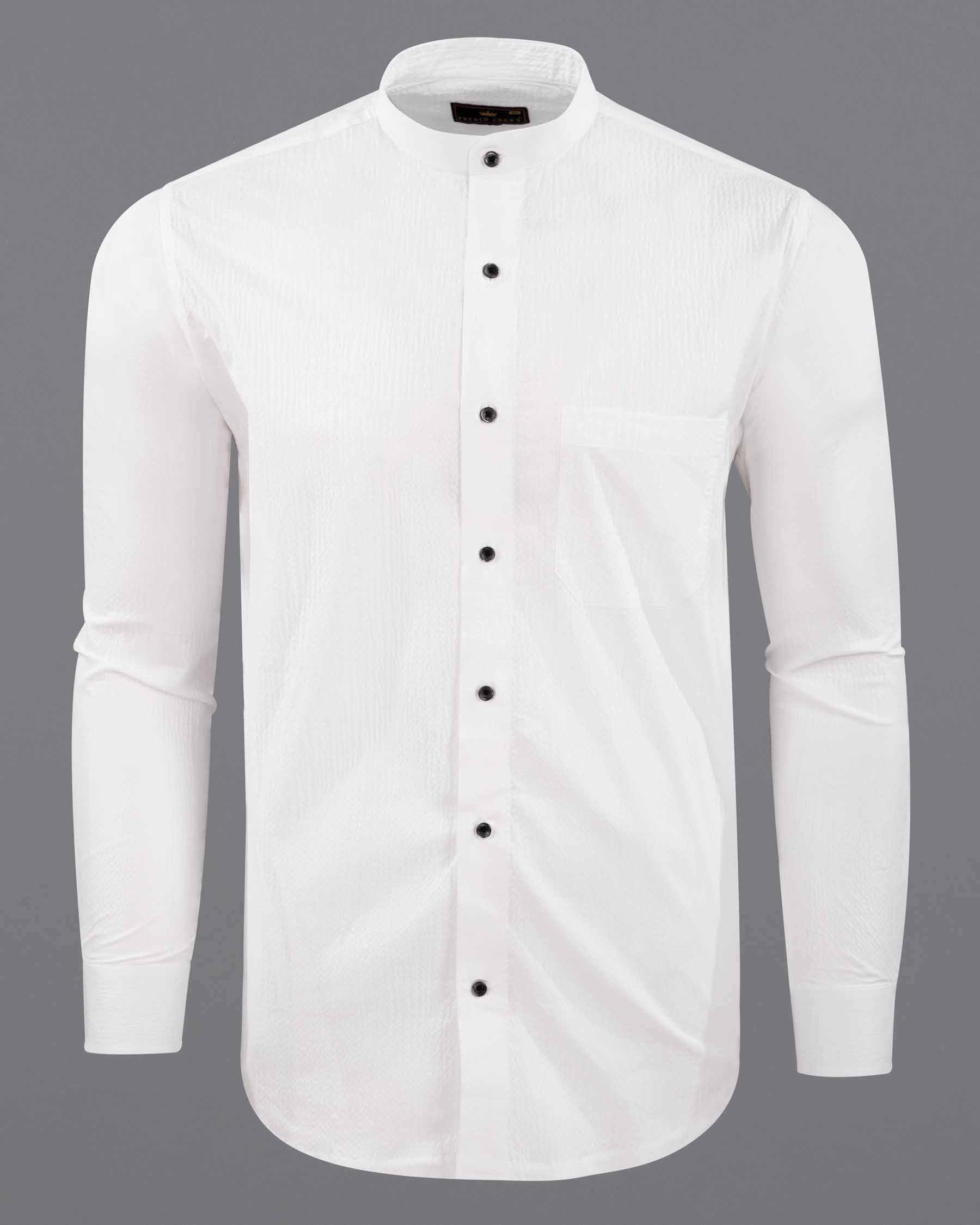 Bright White Seersucker Giza Cotton Shirt 6082-M-BLK-38, 6082-M-BLK-H-38, 6082-M-BLK-39, 6082-M-BLK-H-39, 6082-M-BLK-40, 6082-M-BLK-H-40, 6082-M-BLK-42, 6082-M-BLK-H-42, 6082-M-BLK-44, 6082-M-BLK-H-44, 6082-M-BLK-46, 6082-M-BLK-H-46, 6082-M-BLK-48, 6082-M-BLK-H-48, 6082-M-BLK-50, 6082-M-BLK-H-50, 6082-M-BLK-52, 6082-M-BLK-H-52