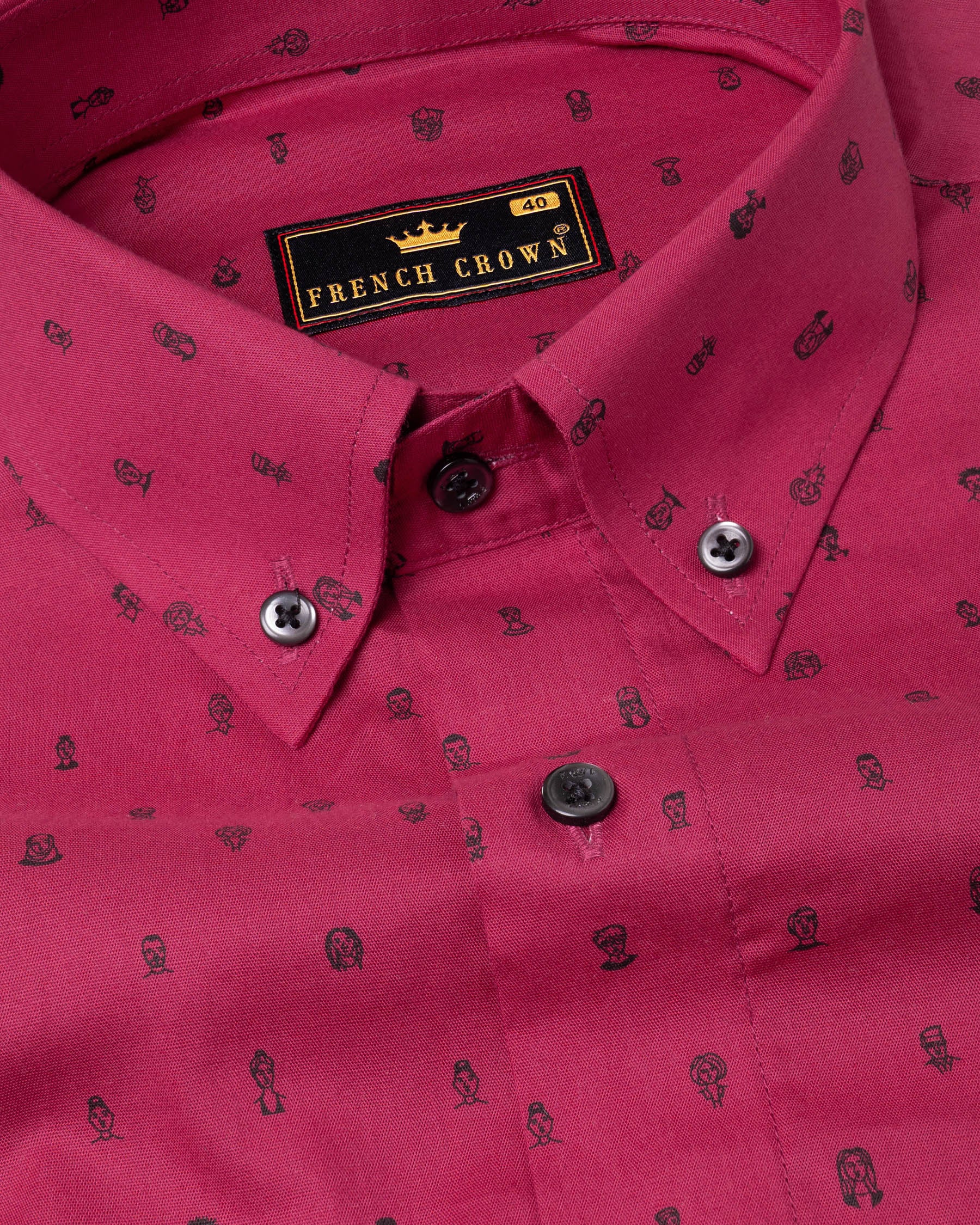 Cabaret Red People Printed Royal Oxford Shirt 6094-BD-BLK-38, 6094-BD-BLK-H-38, 6094-BD-BLK-39, 6094-BD-BLK-H-39, 6094-BD-BLK-40, 6094-BD-BLK-H-40, 6094-BD-BLK-42, 6094-BD-BLK-H-42, 6094-BD-BLK-44, 6094-BD-BLK-H-44, 6094-BD-BLK-46, 6094-BD-BLK-H-46, 6094-BD-BLK-48, 6094-BD-BLK-H-48, 6094-BD-BLK-50, 6094-BD-BLK-H-50, 6094-BD-BLK-52, 6094-BD-BLK-H-52