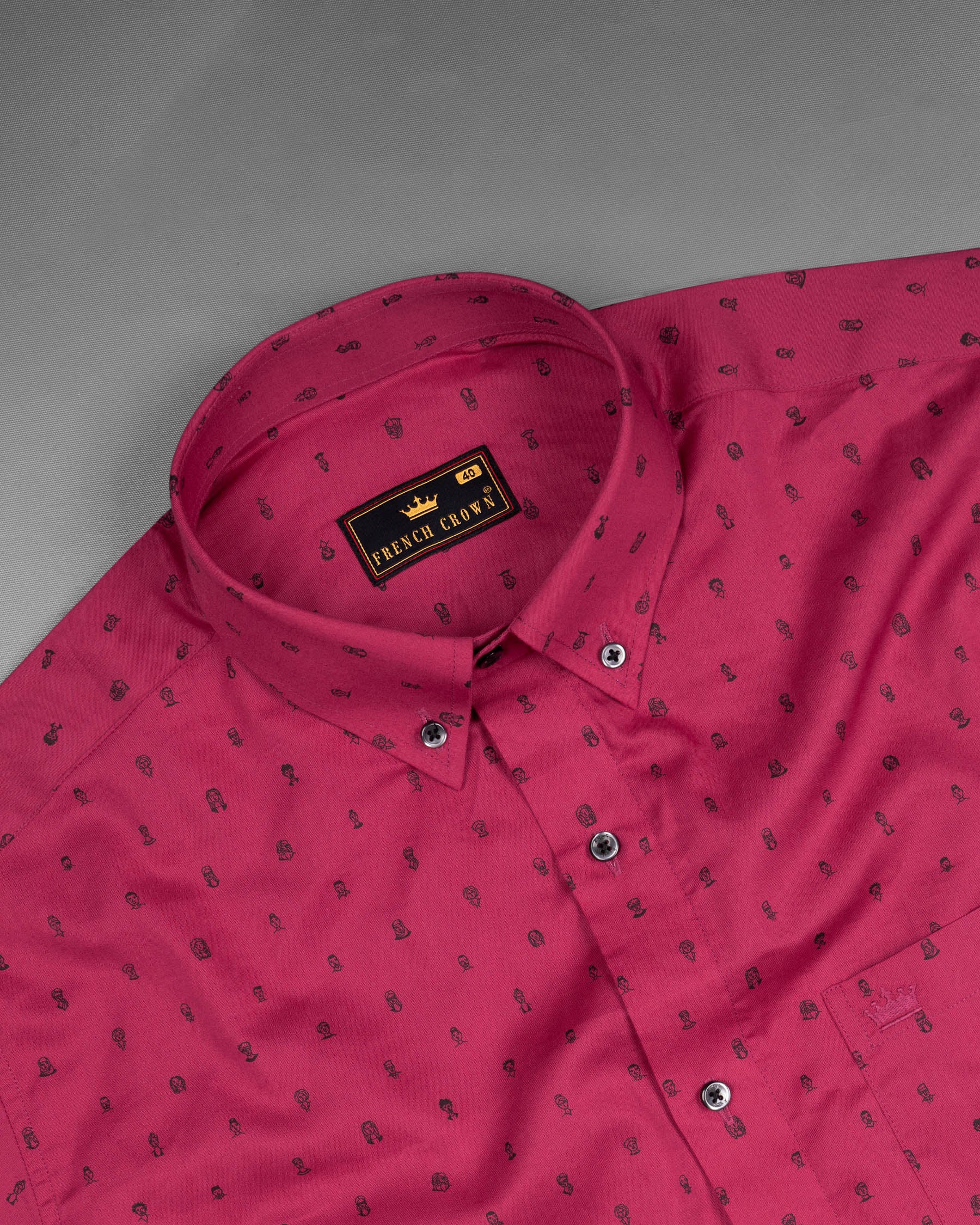 Cabaret Red People Printed Royal Oxford Shirt 6094-BD-BLK-38, 6094-BD-BLK-H-38, 6094-BD-BLK-39, 6094-BD-BLK-H-39, 6094-BD-BLK-40, 6094-BD-BLK-H-40, 6094-BD-BLK-42, 6094-BD-BLK-H-42, 6094-BD-BLK-44, 6094-BD-BLK-H-44, 6094-BD-BLK-46, 6094-BD-BLK-H-46, 6094-BD-BLK-48, 6094-BD-BLK-H-48, 6094-BD-BLK-50, 6094-BD-BLK-H-50, 6094-BD-BLK-52, 6094-BD-BLK-H-52