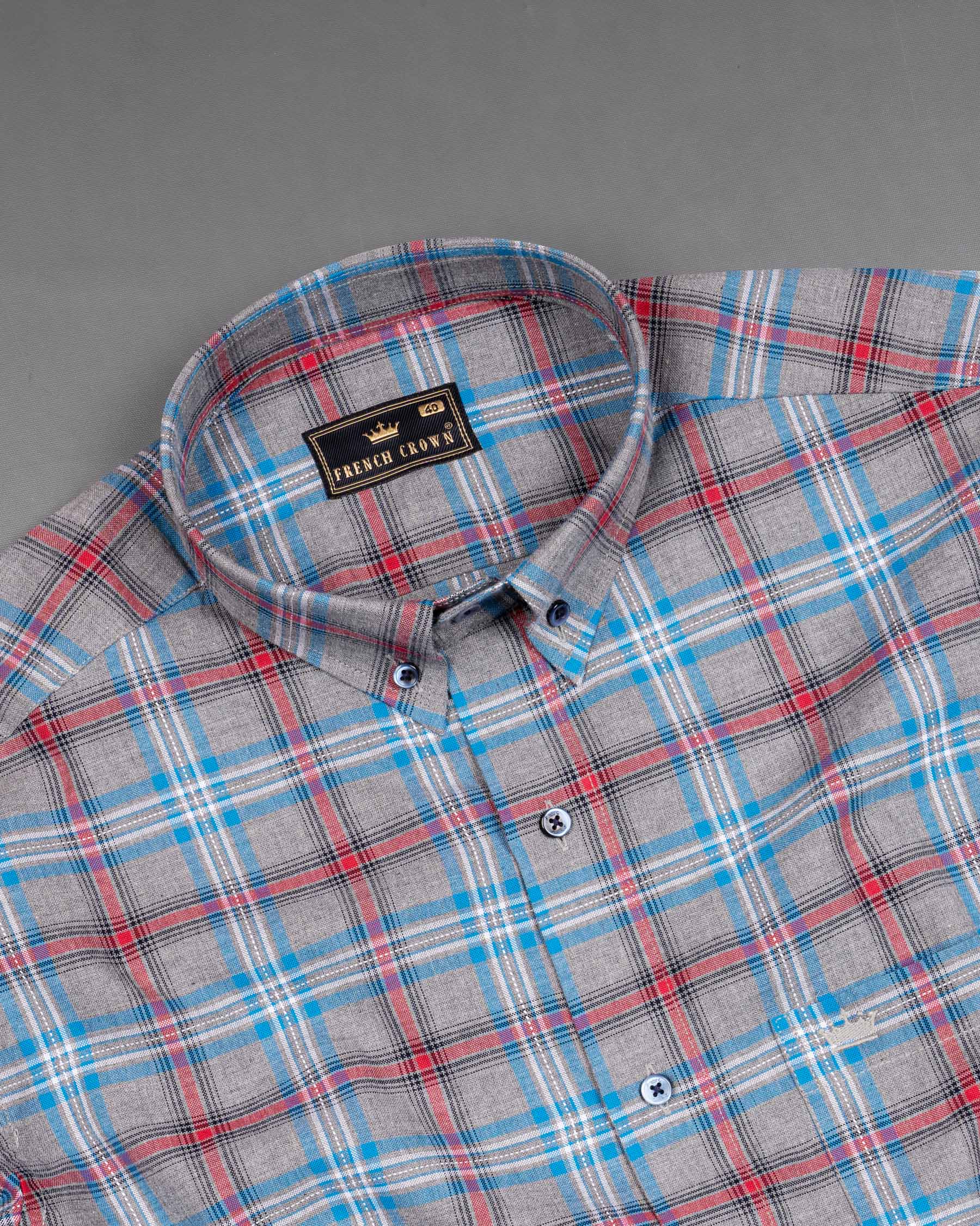 Venus Grey Multicolor Plaid Royal Oxford Shirt 6157-BD-BLE-38, 6157-BD-BLE-H-38, 6157-BD-BLE-39, 6157-BD-BLE-H-39, 6157-BD-BLE-40, 6157-BD-BLE-H-40, 6157-BD-BLE-42, 6157-BD-BLE-H-42, 6157-BD-BLE-44, 6157-BD-BLE-H-44, 6157-BD-BLE-46, 6157-BD-BLE-H-46, 6157-BD-BLE-48, 6157-BD-BLE-H-48, 6157-BD-BLE-50, 6157-BD-BLE-H-50, 6157-BD-BLE-52, 6157-BD-BLE-H-52