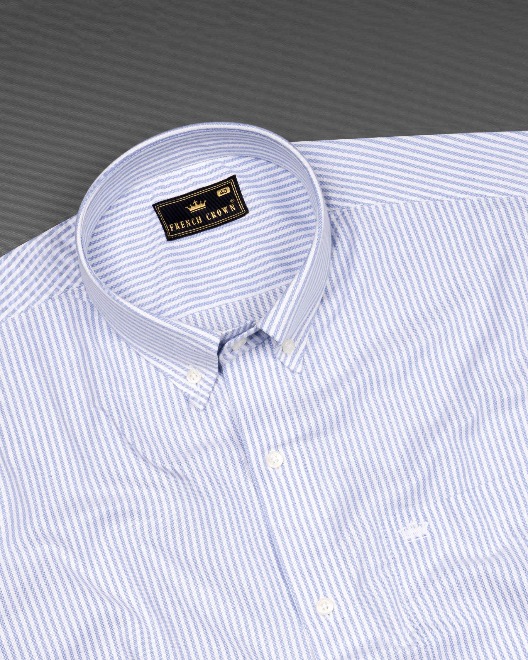 Wistful Blue Striped Royal Oxford Shirt 6249-BD-38, 6249-BD-H-38, 6249-BD-39, 6249-BD-H-39, 6249-BD-40, 6249-BD-H-40, 6249-BD-42, 6249-BD-H-42, 6249-BD-44, 6249-BD-H-44, 6249-BD-46, 6249-BD-H-46, 6249-BD-48, 6249-BD-H-48, 6249-BD-50, 6249-BD-H-50, 6249-BD-52, 6249-BD-H-52