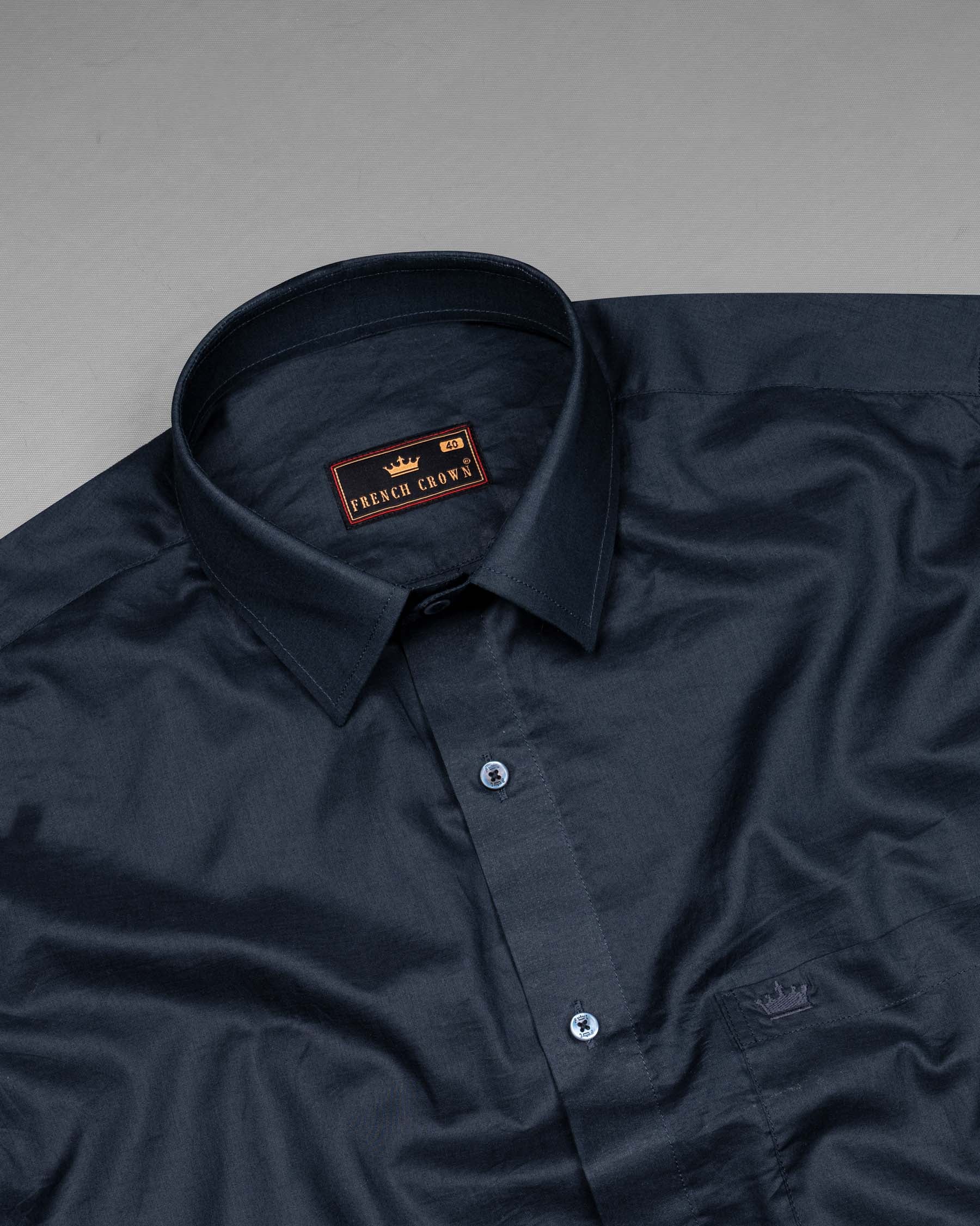 Licorice Blue Premium Cotton Shirt 6322-BLE-38, 6322-BLE-H-38, 6322-BLE-39, 6322-BLE-H-39, 6322-BLE-40, 6322-BLE-H-40, 6322-BLE-42, 6322-BLE-H-42, 6322-BLE-44, 6322-BLE-H-44, 6322-BLE-46, 6322-BLE-H-46, 6322-BLE-48, 6322-BLE-H-48, 6322-BLE-50, 6322-BLE-H-50, 6322-BLE-52, 6322-BLE-H-52