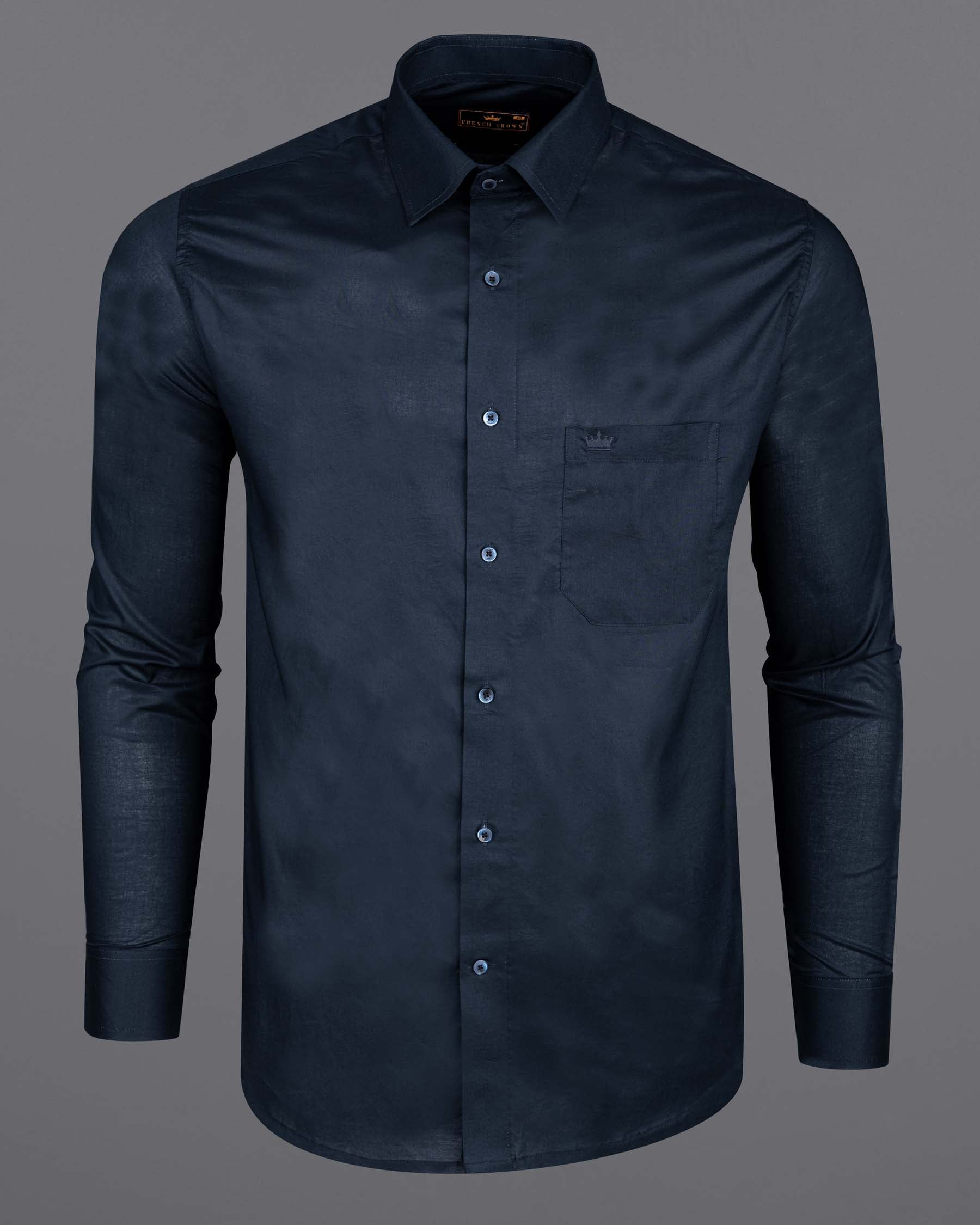 Licorice Blue Premium Cotton Shirt 6322-BLE-38, 6322-BLE-H-38, 6322-BLE-39, 6322-BLE-H-39, 6322-BLE-40, 6322-BLE-H-40, 6322-BLE-42, 6322-BLE-H-42, 6322-BLE-44, 6322-BLE-H-44, 6322-BLE-46, 6322-BLE-H-46, 6322-BLE-48, 6322-BLE-H-48, 6322-BLE-50, 6322-BLE-H-50, 6322-BLE-52, 6322-BLE-H-52