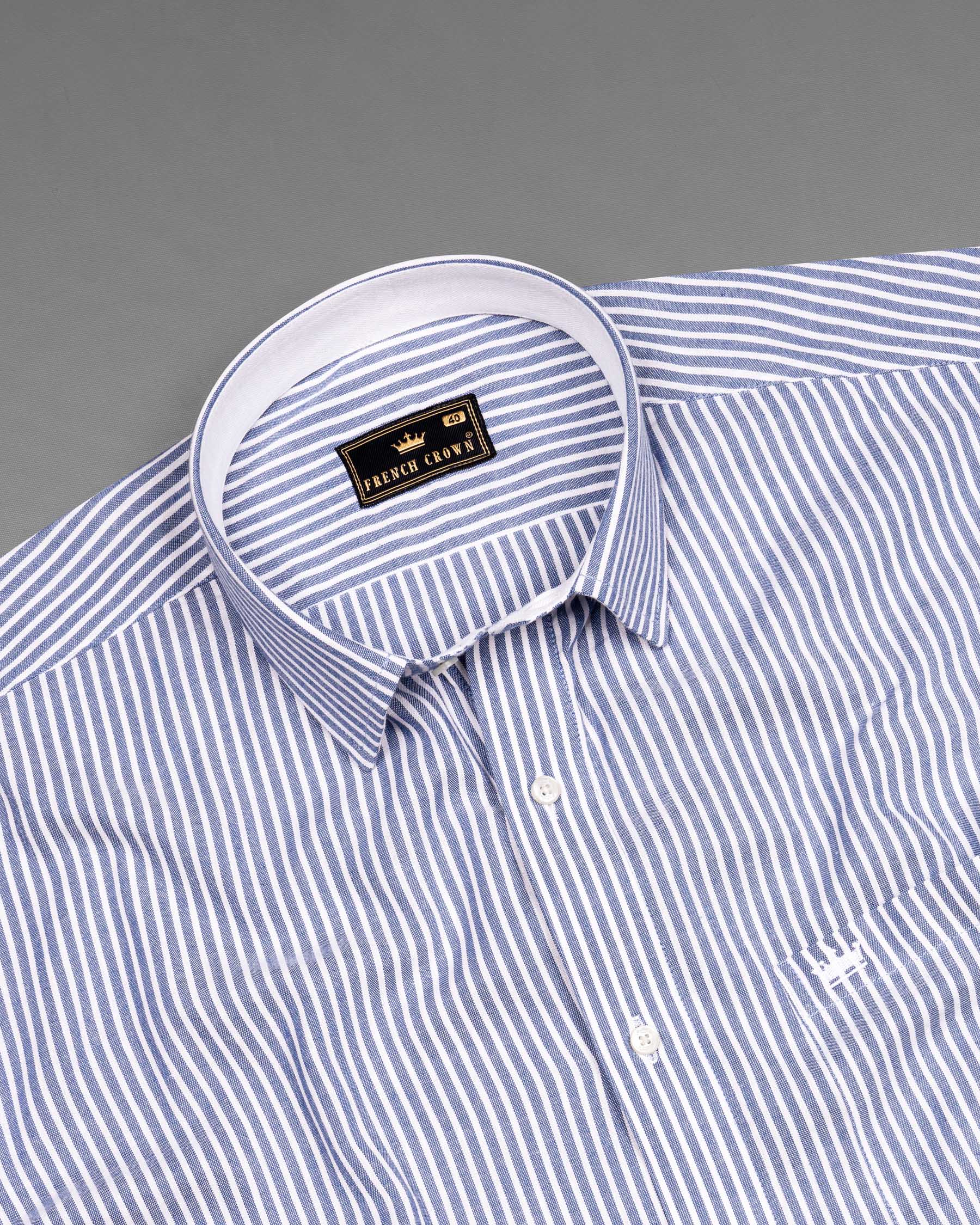 Chetwode Blue with White Striped Royal Oxford Shirt 6345-CP-38,6345-CP-H-38,6345-CP-39,6345-CP-H-39,6345-CP-40,6345-CP-H-40,6345-CP-42,6345-CP-H-42,6345-CP-44,6345-CP-H-44,6345-CP-46,6345-CP-H-46,6345-CP-48,6345-CP-H-48,6345-CP-50,6345-CP-H-50,6345-CP-52,6345-CP-H-52