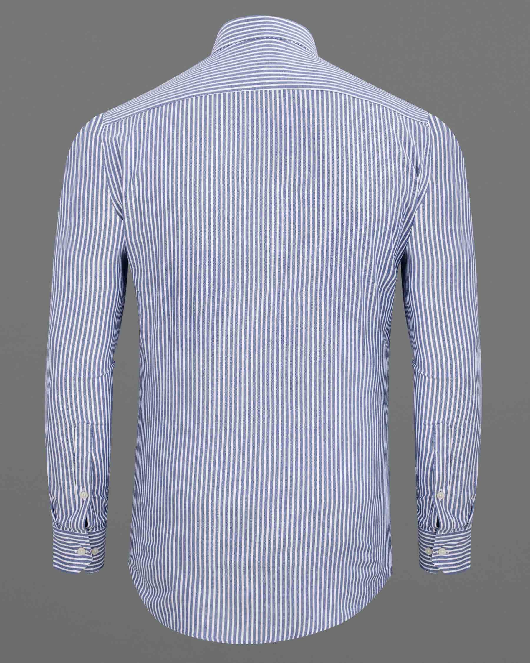 Chetwode Blue with White Striped Royal Oxford Shirt 6345-CP-38,6345-CP-H-38,6345-CP-39,6345-CP-H-39,6345-CP-40,6345-CP-H-40,6345-CP-42,6345-CP-H-42,6345-CP-44,6345-CP-H-44,6345-CP-46,6345-CP-H-46,6345-CP-48,6345-CP-H-48,6345-CP-50,6345-CP-H-50,6345-CP-52,6345-CP-H-52