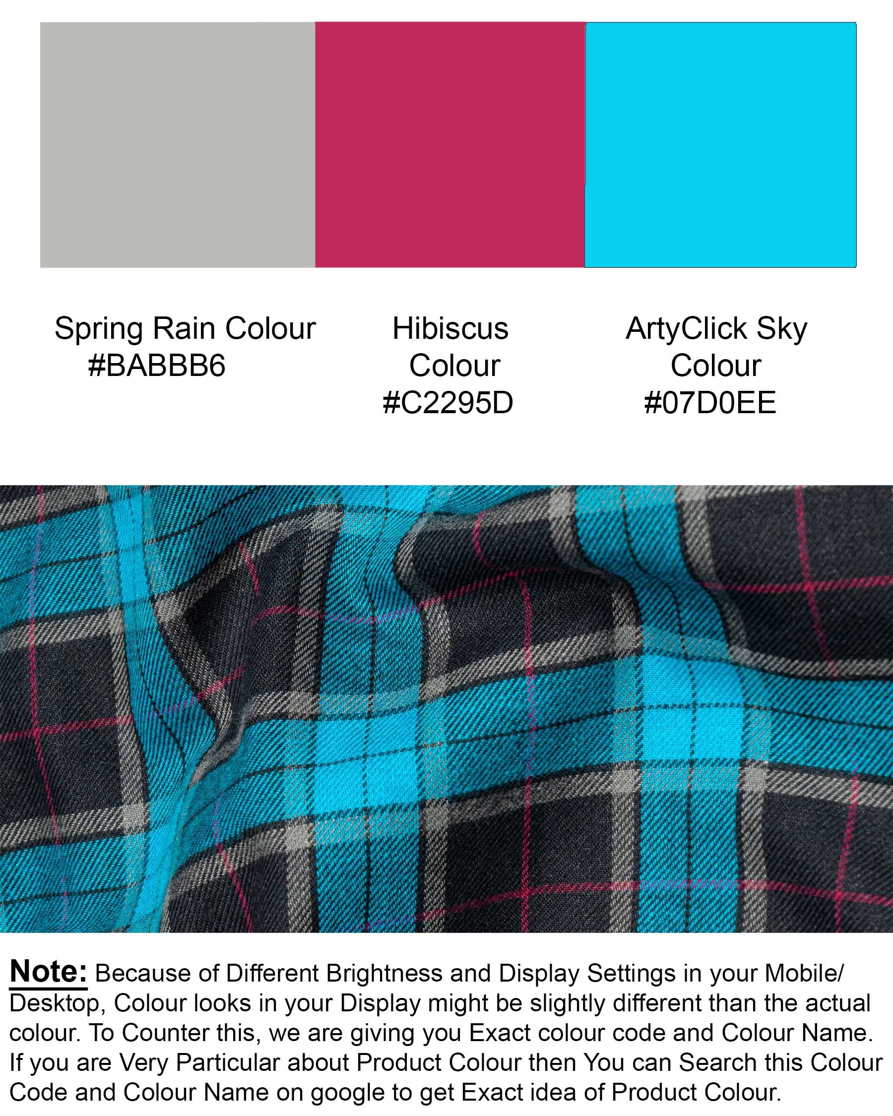 Artyclick Blue Twill Plaid Premium Cotton Shirt 6352-BLK-38,6352-BLK-H-38,6352-BLK-39,6352-BLK-H-39,6352-BLK-40,6352-BLK-H-40,6352-BLK-42,6352-BLK-H-42,6352-BLK-44,6352-BLK-H-44,6352-BLK-46,6352-BLK-H-46,6352-BLK-48,6352-BLK-H-48,6352-BLK-50,6352-BLK-H-50,6352-BLK-52,6352-BLK-H-52