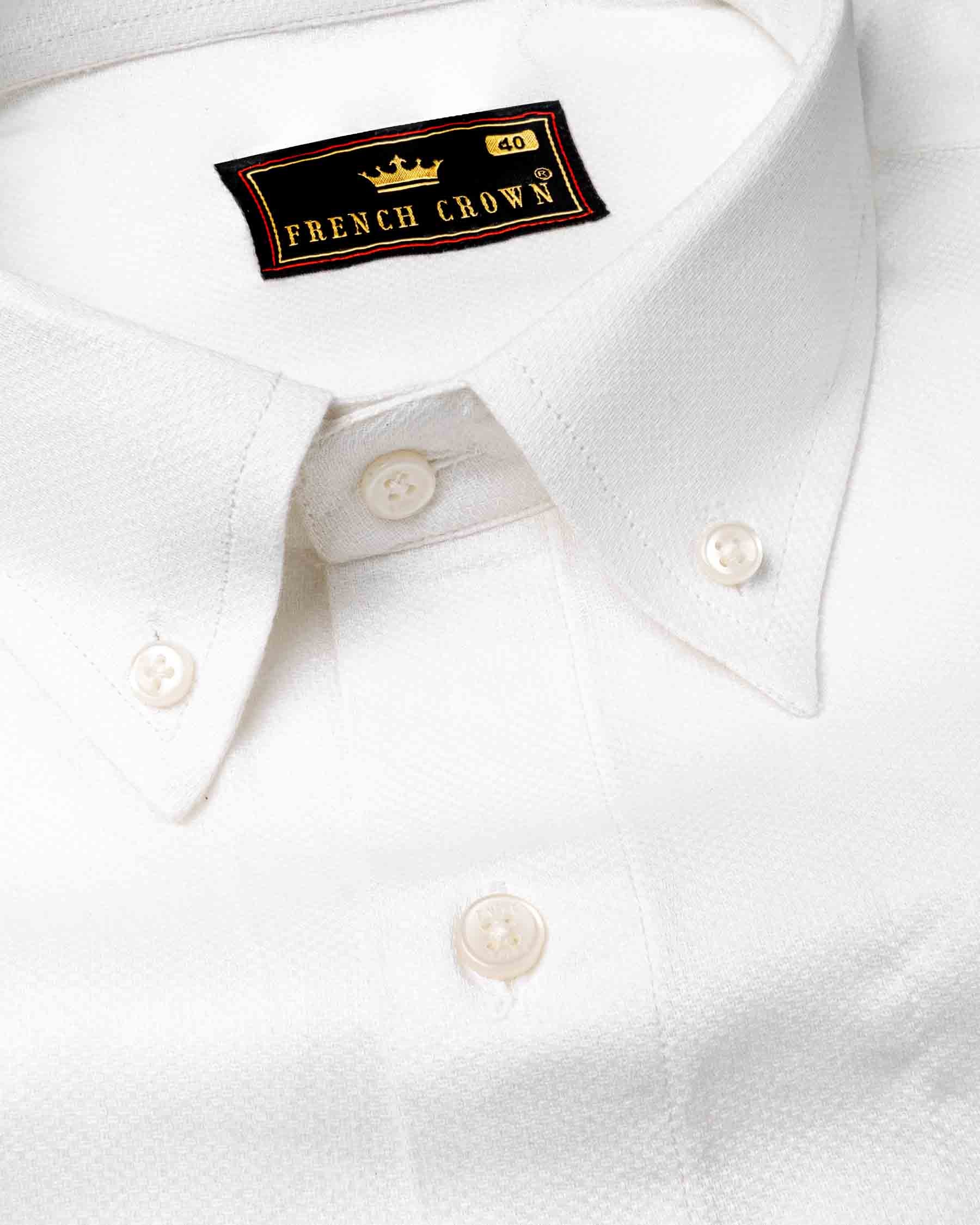 Bright White Dobby Textured Premium Giza Cotton Shirt 6423-BD-38, 6423-BD-H-38, 6423-BD-39, 6423-BD-H-39, 6423-BD-40, 6423-BD-H-40, 6423-BD-42, 6423-BD-H-42, 6423-BD-44, 6423-BD-H-44, 6423-BD-46, 6423-BD-H-46, 6423-BD-48, 6423-BD-H-48, 6423-BD-50, 6423-BD-H-50, 6423-BD-52, 6423-BD-H-52