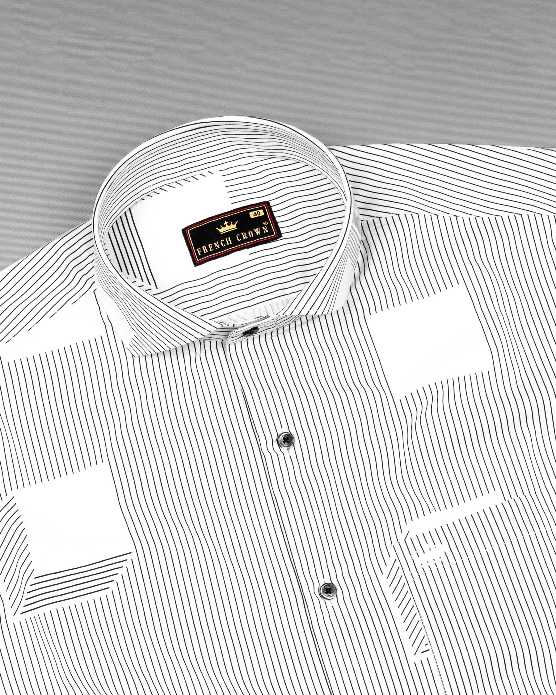 Bright White 3D Box Patterned Premium Cotton Shirt  6464-CA-38, 6464-CA-H-38, 6464-CA-39, 6464-CA-H-39, 6464-CA-40, 6464-CA-H-40, 6464-CA-42, 6464-CA-H-42, 6464-CA-44, 6464-CA-H-44, 6464-CA-46, 6464-CA-H-46, 6464-CA-48, 6464-CA-H-48, 6464-CA-50, 6464-CA-H-50, 6464-CA-52, 6464-CA-H-52