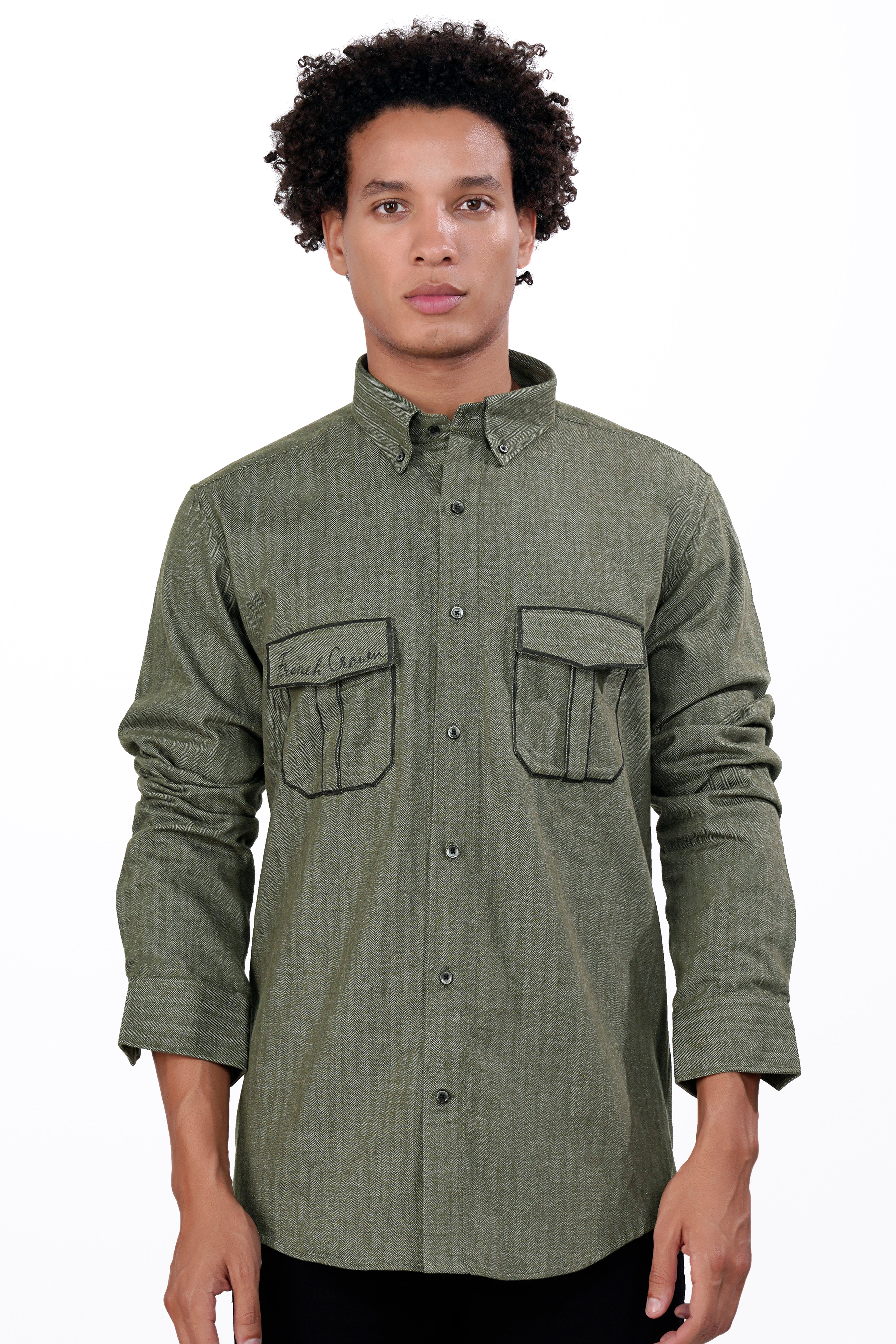 Finch Green Hand Painted Herringbone Designer Shirt 6467-BD-BLK-FP-ART-38, 6467-BD-BLK-FP-ART-H-38, 6467-BD-BLK-FP-ART-39, 6467-BD-BLK-FP-ART-H-39, 6467-BD-BLK-FP-ART-40, 6467-BD-BLK-FP-ART-H-40, 6467-BD-BLK-FP-ART-42, 6467-BD-BLK-FP-ART-H-42, 6467-BD-BLK-FP-ART-44, 6467-BD-BLK-FP-ART-H-44, 6467-BD-BLK-FP-ART-46, 6467-BD-BLK-FP-ART-H-46, 6467-BD-BLK-FP-ART-48, 6467-BD-BLK-FP-ART-H-48, 6467-BD-BLK-FP-ART-50, 6467-BD-BLK-FP-ART-H-50, 6467-BD-BLK-FP-ART-52, 6467-BD-BLK-FP-ART-H-52