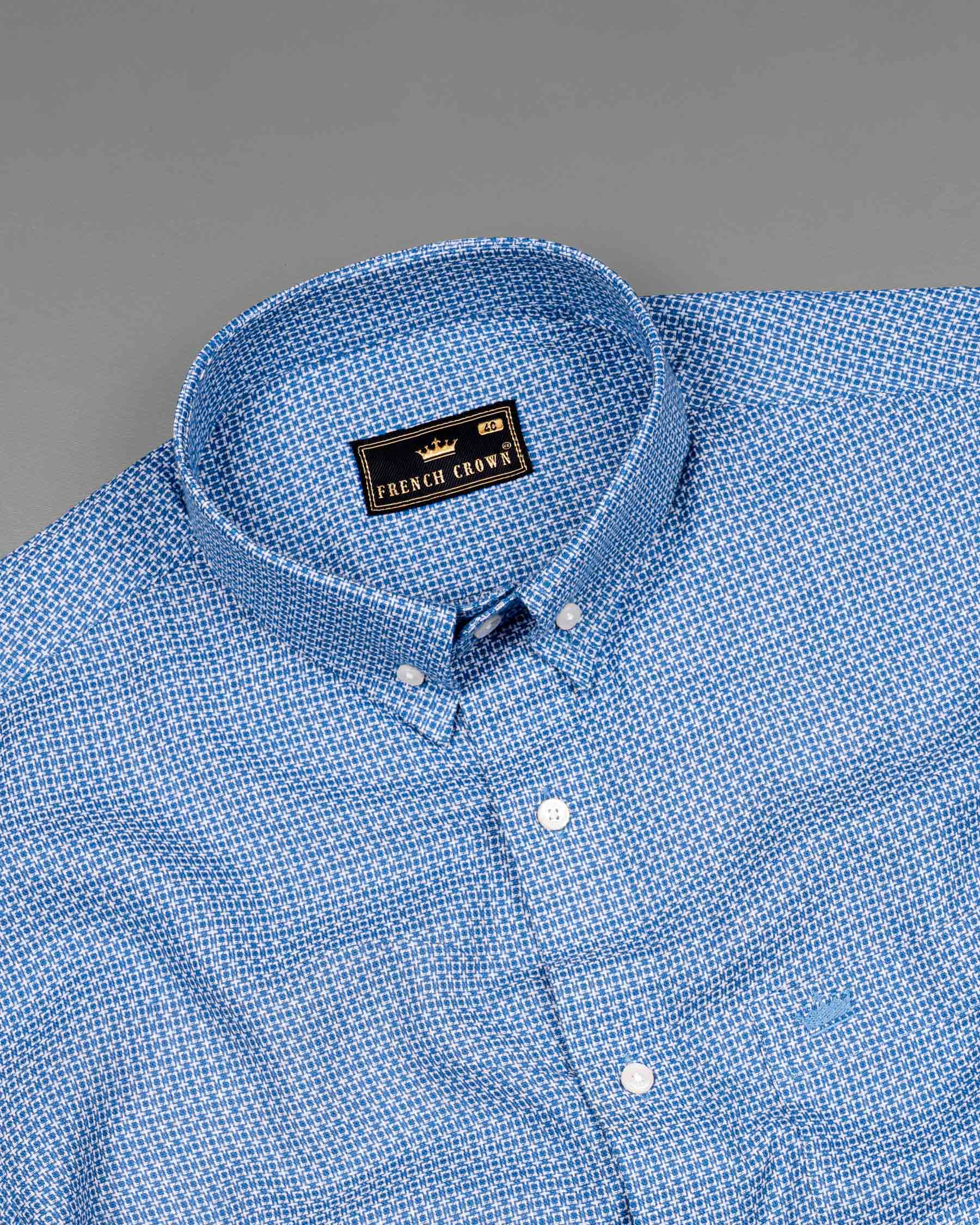Azure Blue Dobby Textured Premium Giza Cotton Shirt  6477-BD-38, 6477-BD-H-38, 6477-BD-39, 6477-BD-H-39, 6477-BD-40, 6477-BD-H-40, 6477-BD-42, 6477-BD-H-42, 6477-BD-44, 6477-BD-H-44, 6477-BD-46, 6477-BD-H-46, 6477-BD-48, 6477-BD-H-48, 6477-BD-50, 6477-BD-H-50, 6477-BD-52, 6477-BD-H-52