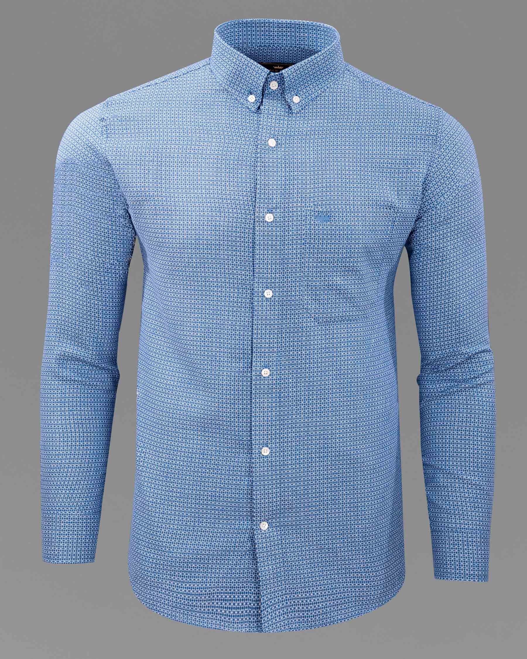 Azure Blue Dobby Textured Premium Giza Cotton Shirt  6477-BD-38, 6477-BD-H-38, 6477-BD-39, 6477-BD-H-39, 6477-BD-40, 6477-BD-H-40, 6477-BD-42, 6477-BD-H-42, 6477-BD-44, 6477-BD-H-44, 6477-BD-46, 6477-BD-H-46, 6477-BD-48, 6477-BD-H-48, 6477-BD-50, 6477-BD-H-50, 6477-BD-52, 6477-BD-H-52