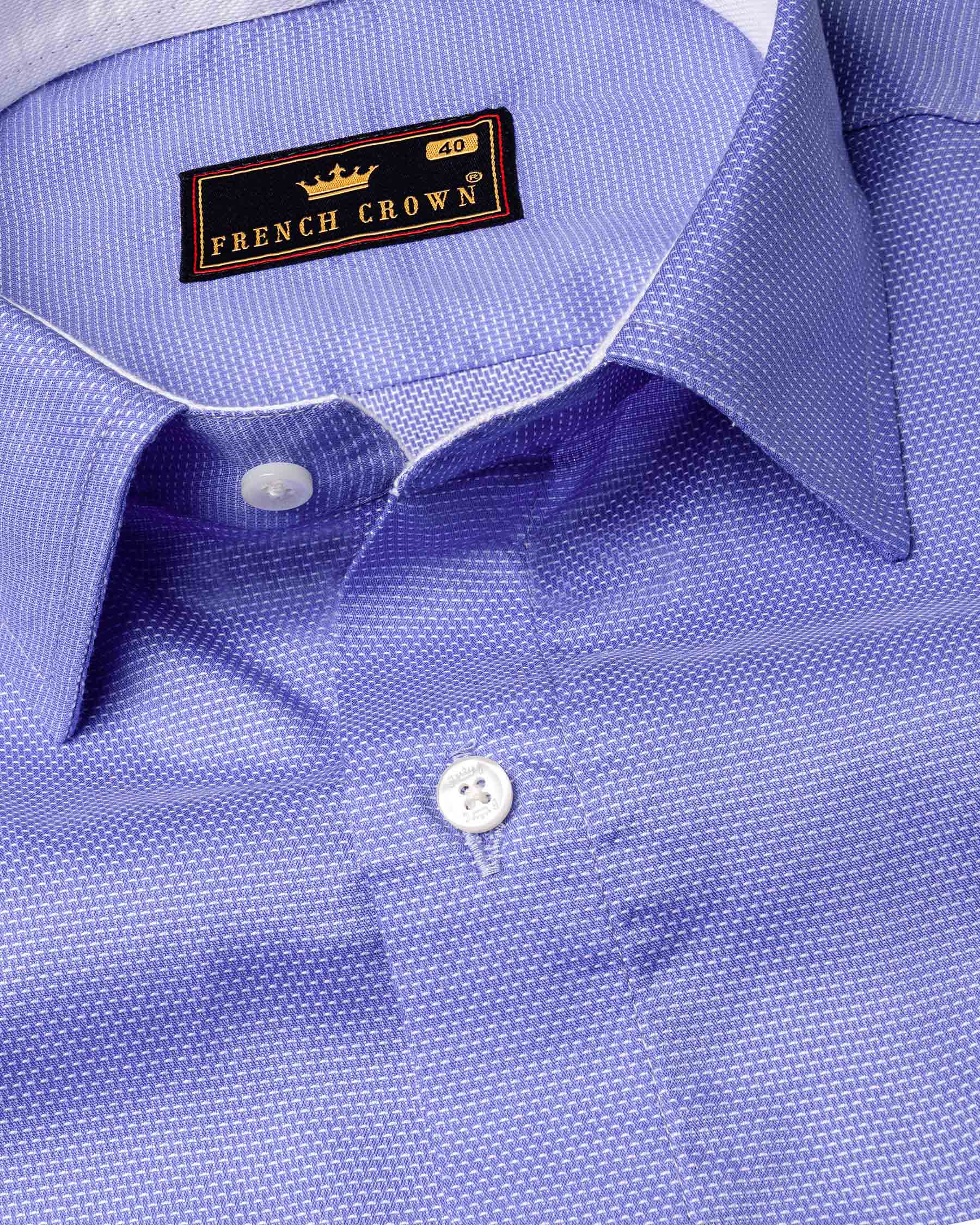 Portage Blue Dobby Textured Premium Giza Cotton Shirt 6542-CP-38,6542-CP-H-38,6542-CP-39,6542-CP-H-39,6542-CP-40,6542-CP-H-40,6542-CP-42,6542-CP-H-42,6542-CP-44,6542-CP-H-44,6542-CP-46,6542-CP-H-46,6542-CP-48,6542-CP-H-48,6542-CP-50,6542-CP-H-50,6542-CP-52,6542-CP-H-52