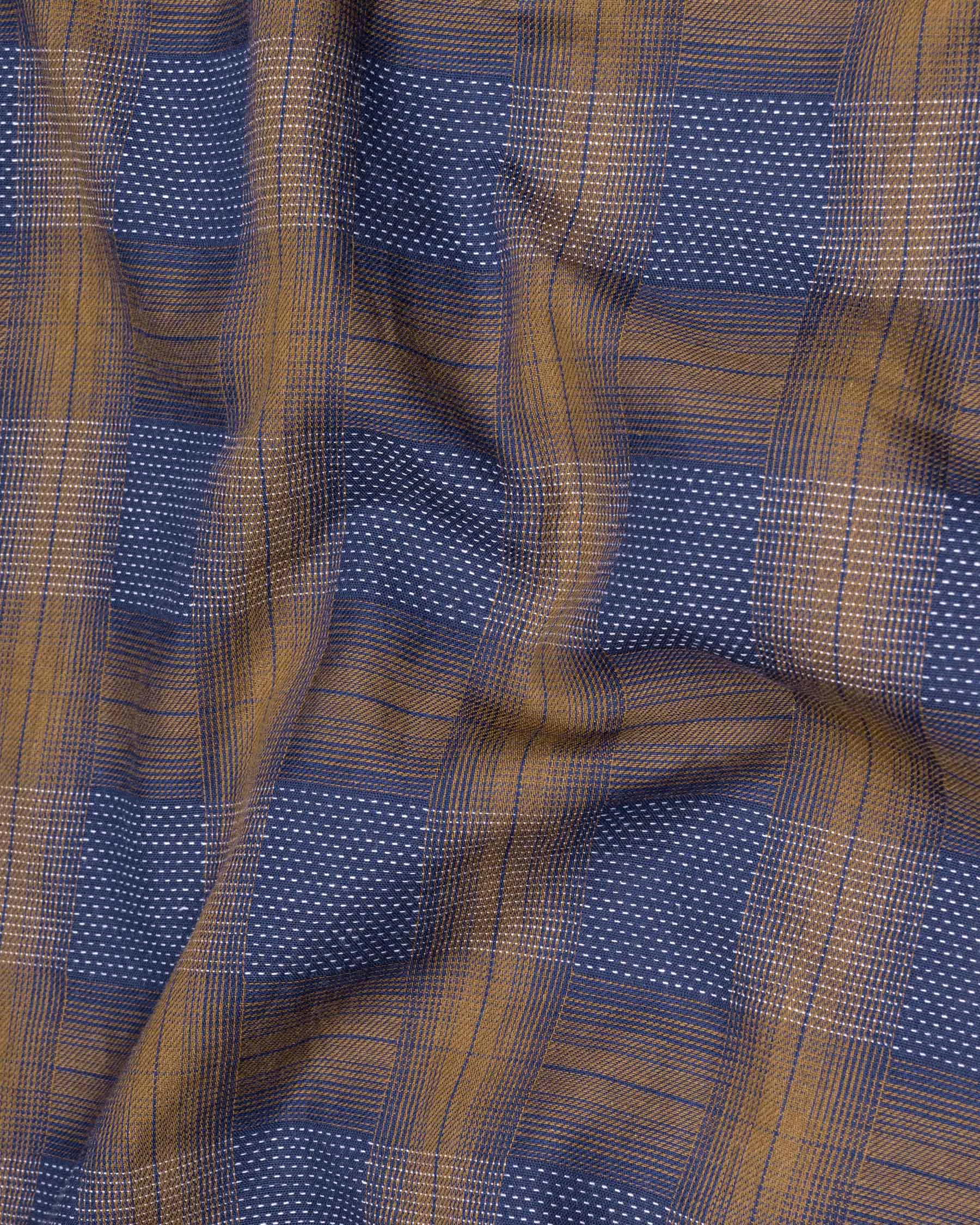 Shiraz Brown with Rhino Blue Windowpane Dobby Premium Giza Cotton Kurta Shirt 6570-KS-38,6570-KS-H-38,6570-KS-39,6570-KS-H-39,6570-KS-40,6570-KS-H-40,6570-KS-42,6570-KS-H-42,6570-KS-44,6570-KS-H-44,6570-KS-46,6570-KS-H-46,6570-KS-48,6570-KS-H-48,6570-KS-50,6570-KS-H-50,6570-KS-52,6570-KS-H-52