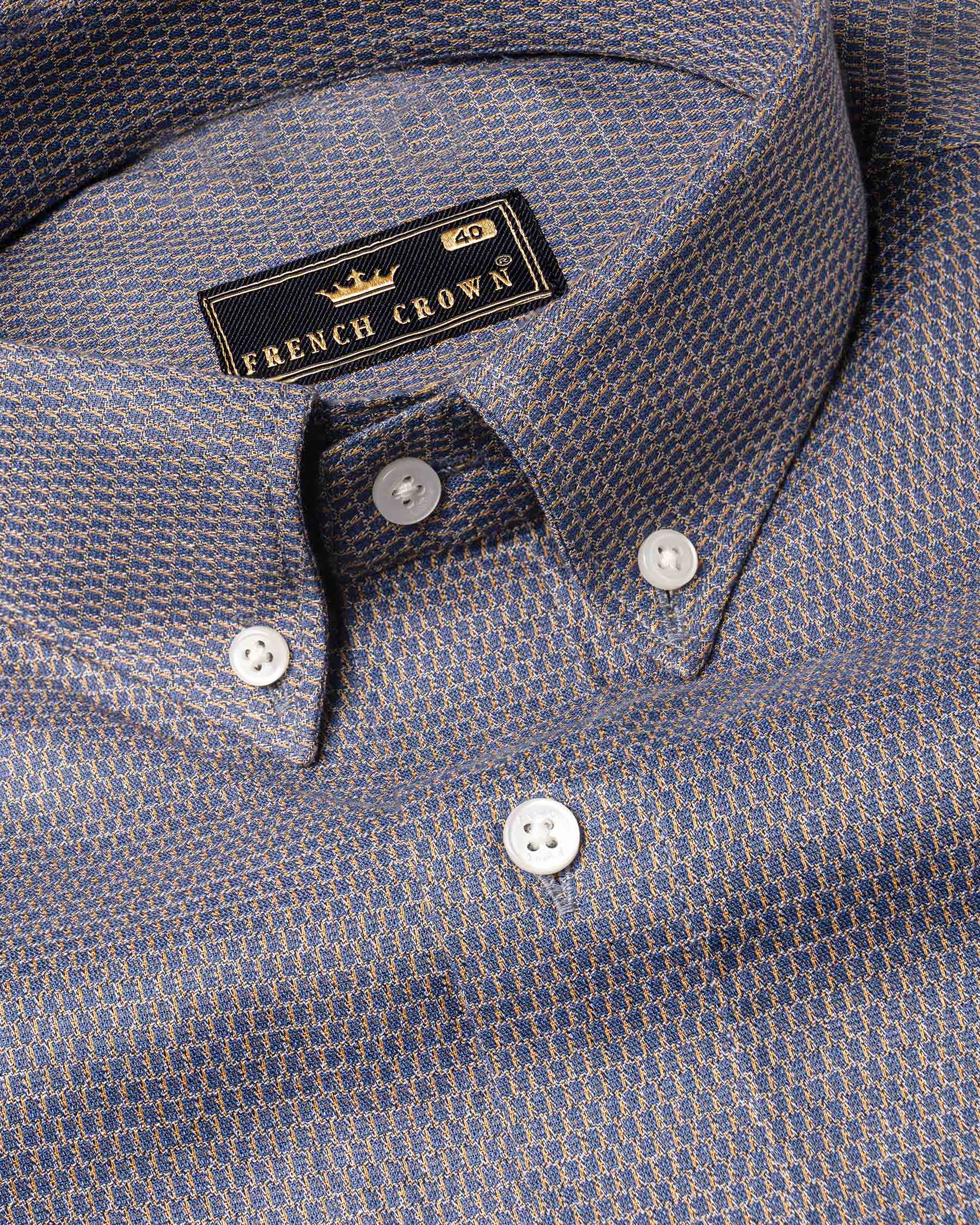 Waikawa Grey and Di Serria Yellow Dobby Textured Premium Giza Cotton Shirt 6580-BD-38,6580-BD-H-38,6580-BD-39,6580-BD-H-39,6580-BD-40,6580-BD-H-40,6580-BD-42,6580-BD-H-42,6580-BD-44,6580-BD-H-44,6580-BD-46,6580-BD-H-46,6580-BD-48,6580-BD-H-48,6580-BD-50,6580-BD-H-50,6580-BD-52,6580-BD-H-52