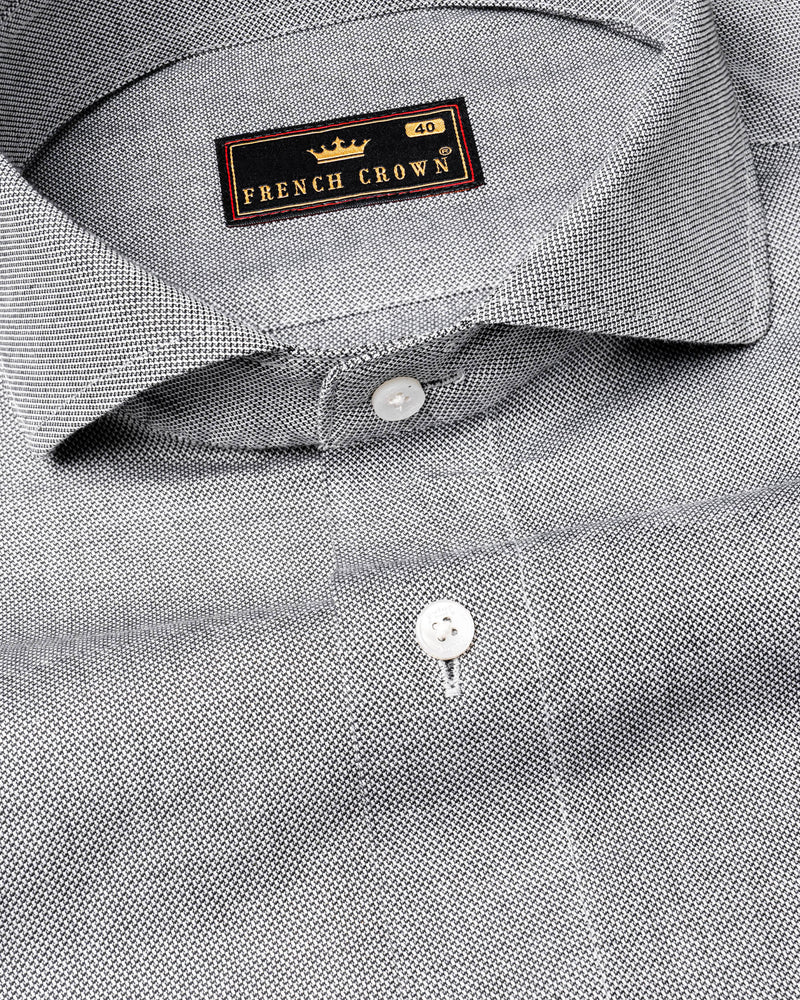 Pastel Grey Dobby Textured Premium Giza Cotton Shirt 6637-CA-38,6637-CA-H-38,6637-CA-39,6637-CA-H-39,6637-CA-40,6637-CA-H-40,6637-CA-42,6637-CA-H-42,6637-CA-44,6637-CA-H-44,6637-CA-46,6637-CA-H-46,6637-CA-48,6637-CA-H-48,6637-CA-50,6637-CA-H-50,6637-CA-52,6637-CA-H-52