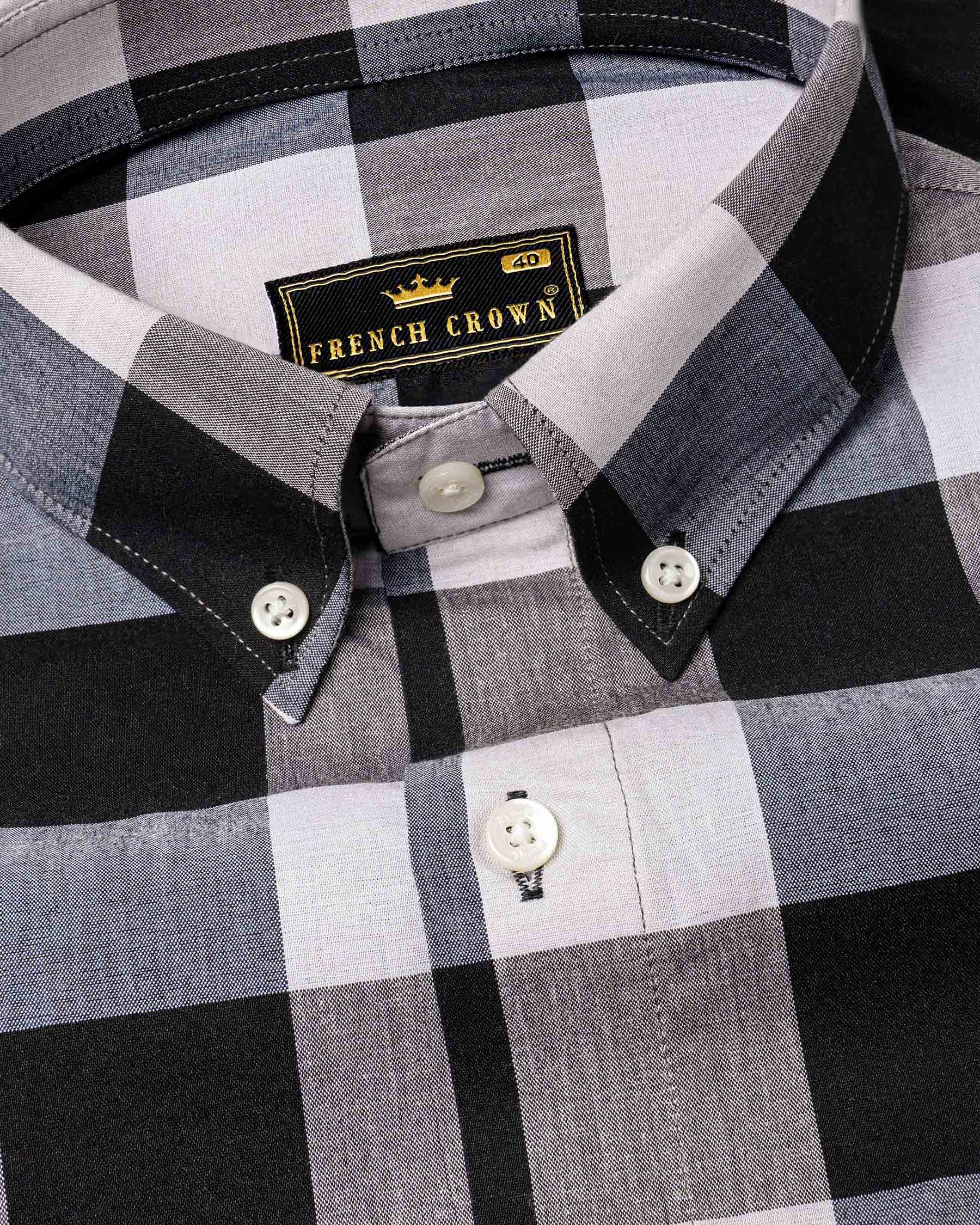 Raven with Jade Black Plaid Premium Cotton Shirt 6645-BD-38,6645-BD-H-38,6645-BD-39,6645-BD-H-39,6645-BD-40,6645-BD-H-40,6645-BD-42,6645-BD-H-42,6645-BD-44,6645-BD-H-44,6645-BD-46,6645-BD-H-46,6645-BD-48,6645-BD-H-48,6645-BD-50,6645-BD-H-50,6645-BD-52,6645-BD-H-52