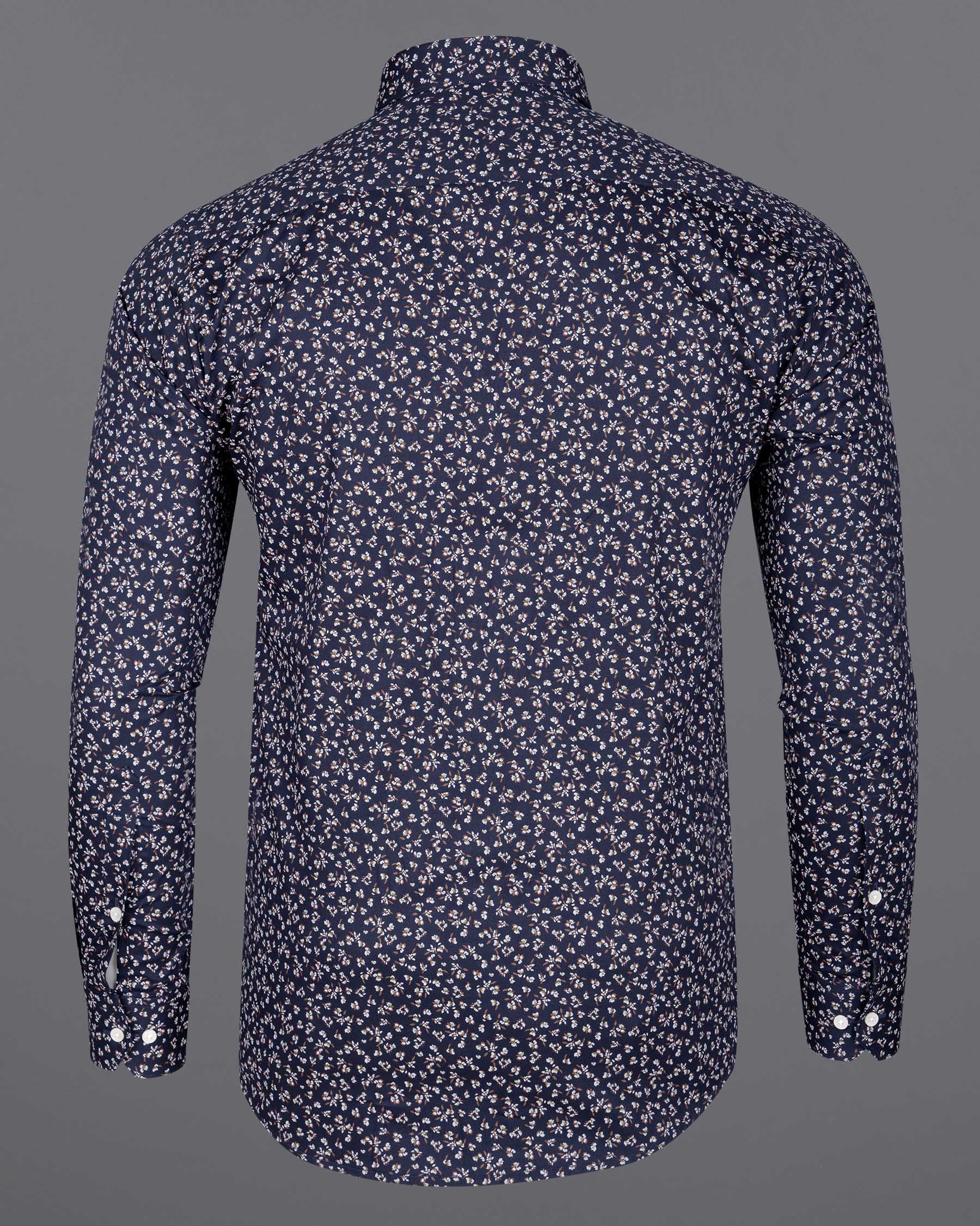 Mirage Blue and White Floral Printed Super Soft Premium Cotton Shirt 6710-BD-38,6710-BD-38,6710-BD-39,6710-BD-39,6710-BD-40,6710-BD-40,6710-BD-42,6710-BD-42,6710-BD-44,6710-BD-44,6710-BD-46,6710-BD-46,6710-BD-48,6710-BD-48,6710-BD-50,6710-BD-50,6710-BD-52,6710-BD-52