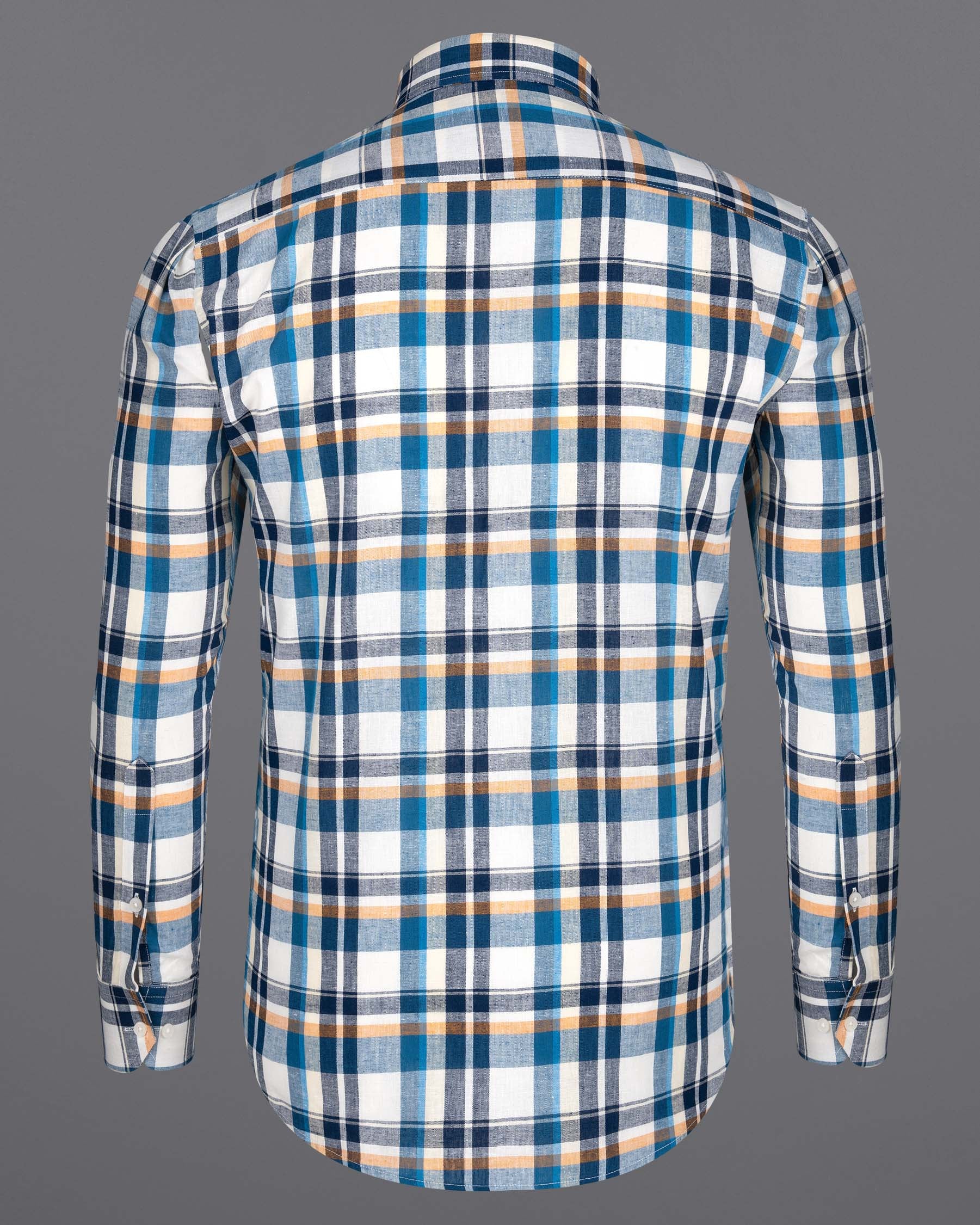 Shakespeare with Blue Whale Checkered Luxurious Linen Shirt 6725-BD-38,6725-BD-38,6725-BD-39,6725-BD-39,6725-BD-40,6725-BD-40,6725-BD-42,6725-BD-42,6725-BD-44,6725-BD-44,6725-BD-46,6725-BD-46,6725-BD-48,6725-BD-48,6725-BD-50,6725-BD-50,6725-BD-52,6725-BD-52