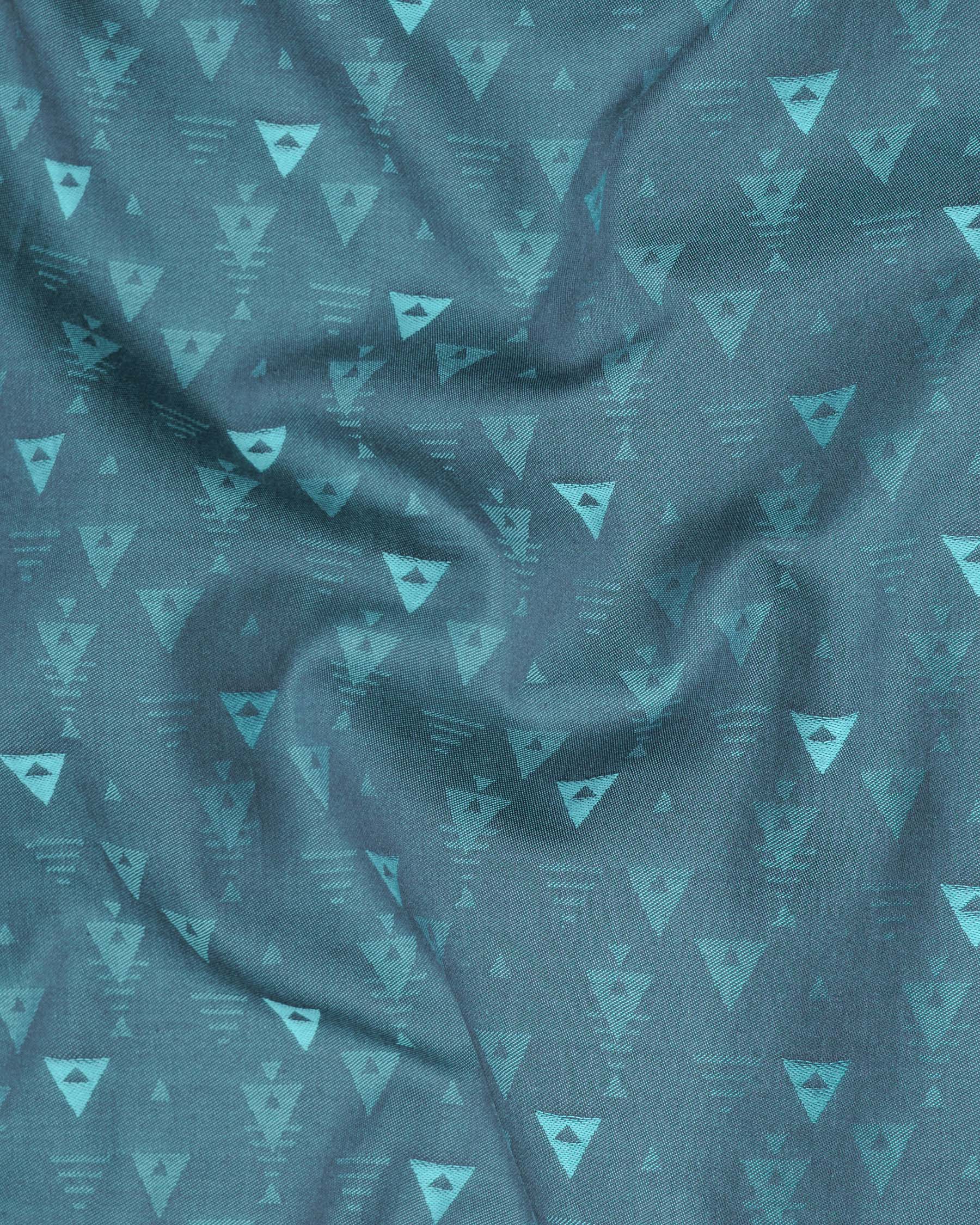 Cadet and Neptune Jacquard Triangle Textured Premium Giza Cotton Shirt  6759-CA-38,6759-CA-38,6759-CA-39,6759-CA-39,6759-CA-40,6759-CA-40,6759-CA-42,6759-CA-42,6759-CA-44,6759-CA-44,6759-CA-46,6759-CA-46,6759-CA-48,6759-CA-48,6759-CA-50,6759-CA-50,6759-CA-52,6759-CA-52