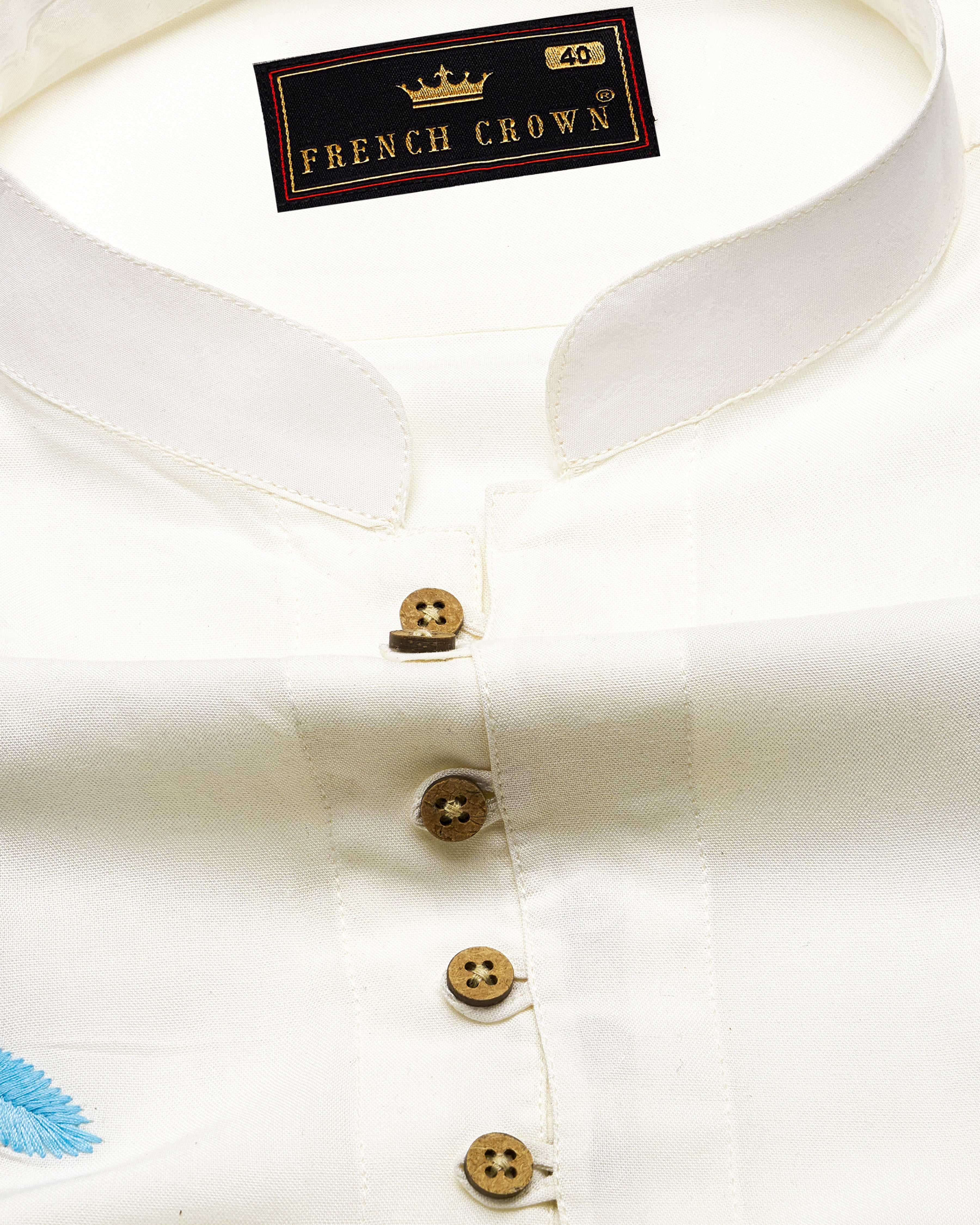 Seashell Cream Leaves Embroidered Tencel Kurta Shirt 6764-KS-E043-38, 6764-KS-E043-H-38, 6764-KS-E043-39, 6764-KS-E043-H-39, 6764-KS-E043-40, 6764-KS-E043-H-40, 6764-KS-E043-42, 6764-KS-E043-H-42, 6764-KS-E043-44, 6764-KS-E043-H-44, 6764-KS-E043-46, 6764-KS-E043-H-46, 6764-KS-E043-48, 6764-KS-E043-H-48, 6764-KS-E043-50, 6764-KS-E043-H-50, 6764-KS-E043-52, 6764-KS-E043-H-52