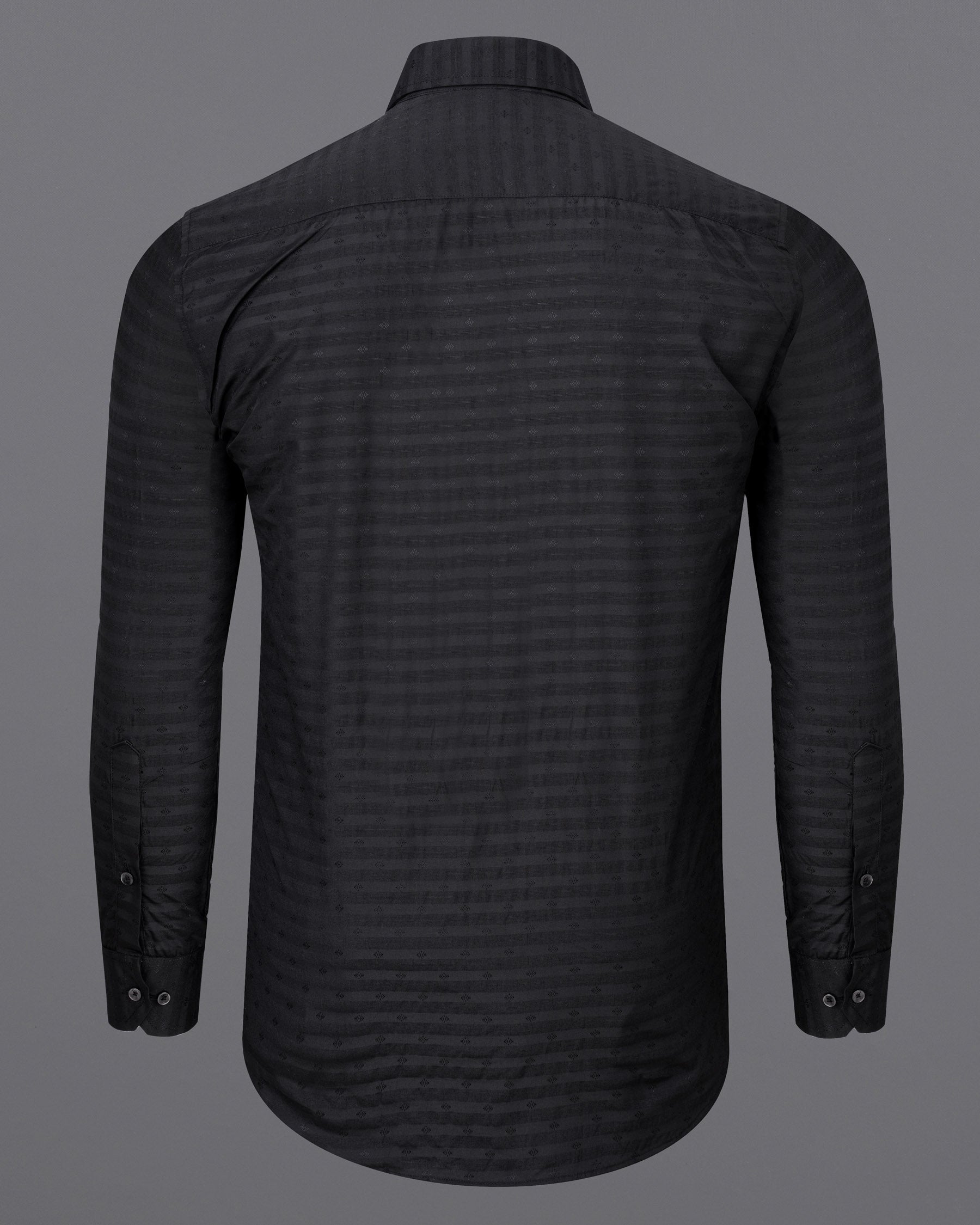 Jade Black Dobby Textured Premium Giza Cotton Shirt 6810-BLK-38,6810-BLK-38,6810-BLK-39,6810-BLK-39,6810-BLK-40,6810-BLK-40,6810-BLK-42,6810-BLK-42,6810-BLK-44,6810-BLK-44,6810-BLK-46,6810-BLK-46,6810-BLK-48,6810-BLK-48,6810-BLK-50,6810-BLK-50,6810-BLK-52,6810-BLK-52