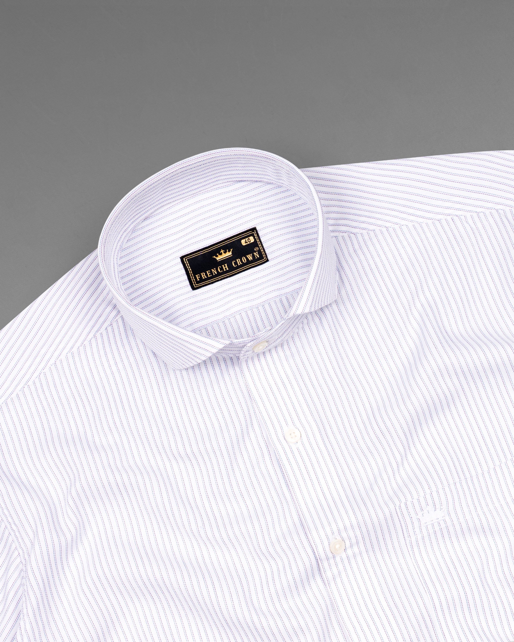 Bright White Striped Twill Premium Cotton Shirt 6914-CA-38,6914-CA-38,6914-CA-39,6914-CA-39,6914-CA-40,6914-CA-40,6914-CA-42,6914-CA-42,6914-CA-44,6914-CA-44,6914-CA-46,6914-CA-46,6914-CA-48,6914-CA-48,6914-CA-50,6914-CA-50,6914-CA-52,6914-CA-52