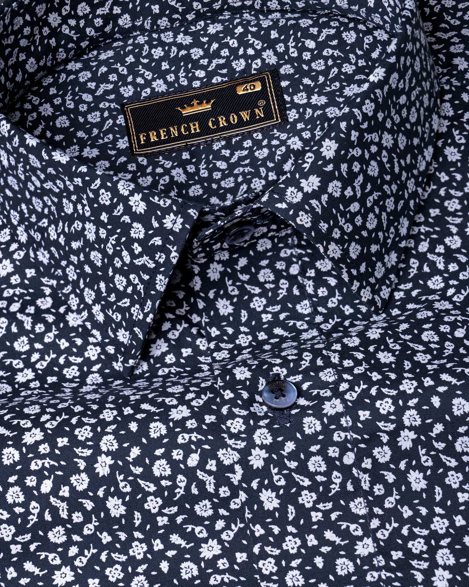 Firefly Floral Printed Premium Cotton Shirt 6937-BLE-38,6937-BLE-38,6937-BLE-39,6937-BLE-39,6937-BLE-40,6937-BLE-40,6937-BLE-42,6937-BLE-42,6937-BLE-44,6937-BLE-44,6937-BLE-46,6937-BLE-46,6937-BLE-48,6937-BLE-48,6937-BLE-50,6937-BLE-50,6937-BLE-52,6937-BLE-52