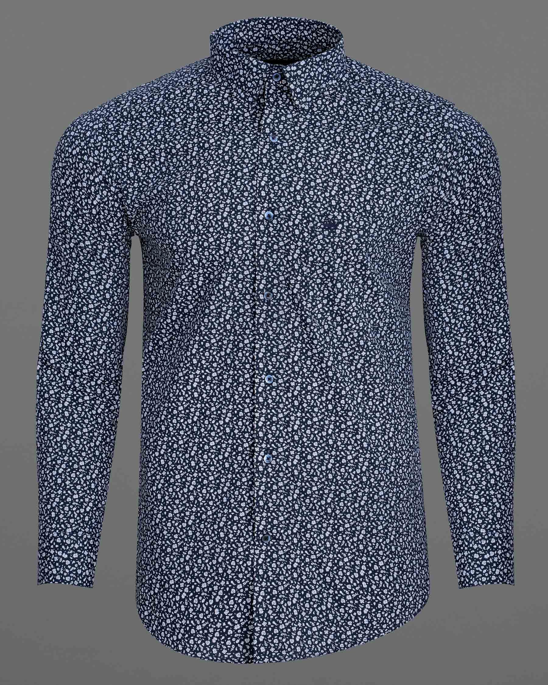 Firefly Floral Printed Premium Cotton Shirt 6937-BLE-38,6937-BLE-38,6937-BLE-39,6937-BLE-39,6937-BLE-40,6937-BLE-40,6937-BLE-42,6937-BLE-42,6937-BLE-44,6937-BLE-44,6937-BLE-46,6937-BLE-46,6937-BLE-48,6937-BLE-48,6937-BLE-50,6937-BLE-50,6937-BLE-52,6937-BLE-52