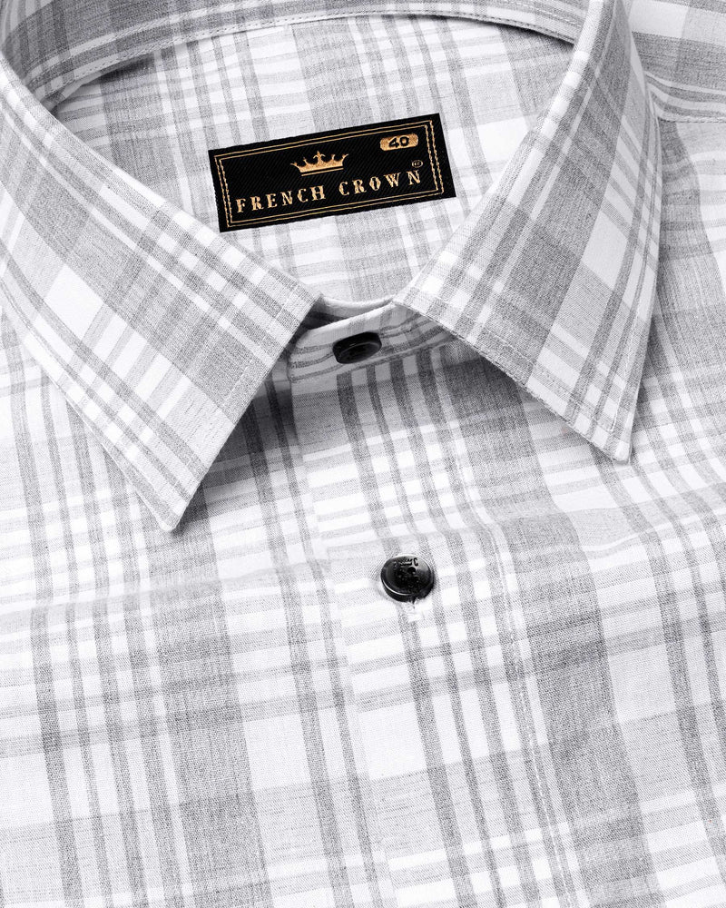 Bright White with Pale Slate Gray Premium Cotton Shirt 6952-BLK-38,6952-BLK-H-38,6952-BLK-39,6952-BLK-H-39,6952-BLK-40,6952-BLK-H-40,6952-BLK-42,6952-BLK-H-42,6952-BLK-44,6952-BLK-H-44,6952-BLK-46,6952-BLK-H-46,6952-BLK-48,6952-BLK-H-48,6952-BLK-50,6952-BLK-H-50,6952-BLK-52,6952-BLK-H-52
