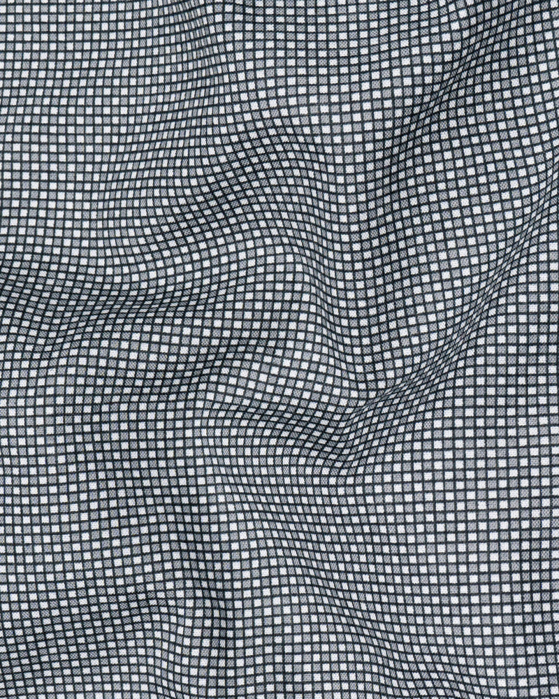 Bright White and Venus Grey Checkered Premium Cotton Shirt 6974-BLK-38,6974-BLK-38,6974-BLK-39,6974-BLK-39,6974-BLK-40,6974-BLK-40,6974-BLK-42,6974-BLK-42,6974-BLK-44,6974-BLK-44,6974-BLK-46,6974-BLK-46,6974-BLK-48,6974-BLK-48,6974-BLK-50,6974-BLK-50,6974-BLK-52,6974-BLK-52