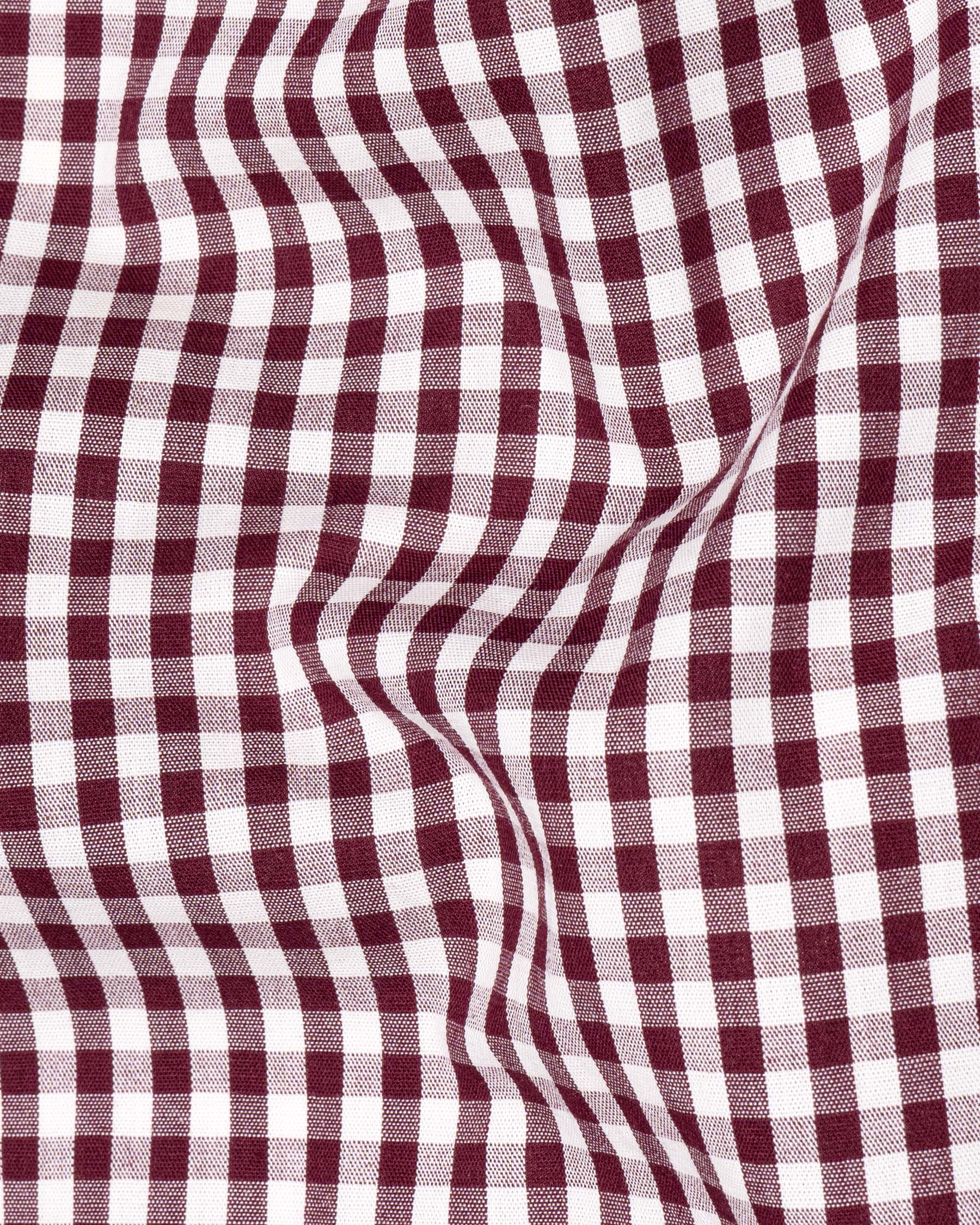 Persian Plum with Alabaster White Checkered Premium Cotton Shirt 7038-38, 7038-H-38, 7038-39, 7038-H-39, 7038-40, 7038-H-40, 7038-42, 7038-H-42, 7038-44, 7038-H-44, 7038-46, 7038-H-46, 7038-48, 7038-H-48, 7038-50, 7038-H-50, 7038-52, 7038-H-52