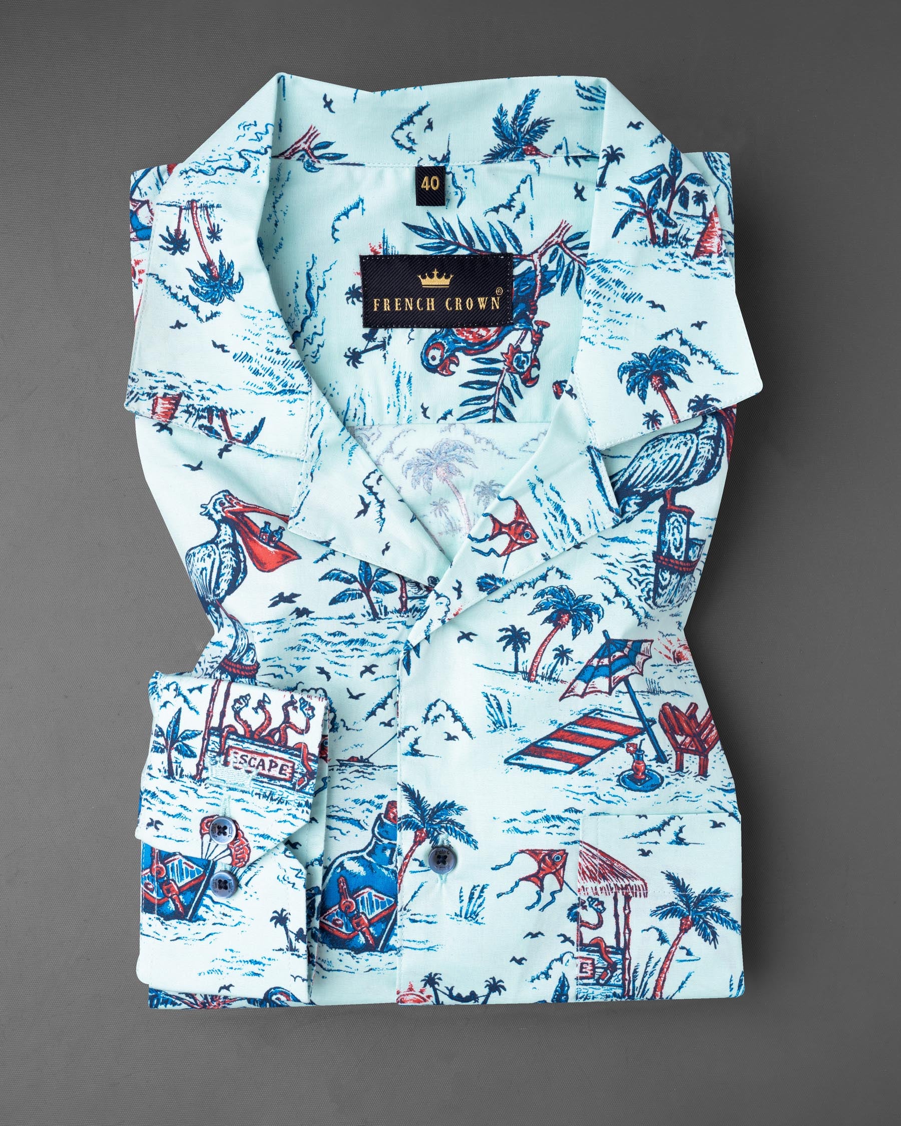 Mint Tulip With Toile inspired Printed Twill Premium Cotton Shirt 7123-CC-BLE-38,7123-CC-BLE-H-38,7123-CC-BLE-39,7123-CC-BLE-H-39,7123-CC-BLE-40,7123-CC-BLE-H-40,7123-CC-BLE-42,7123-CC-BLE-H-42,7123-CC-BLE-44,7123-CC-BLE-H-44,7123-CC-BLE-46,7123-CC-BLE-H-46,7123-CC-BLE-48,7123-CC-BLE-H-48,7123-CC-BLE-50,7123-CC-BLE-H-50,7123-CC-BLE-52,7123-CC-BLE-H-52
