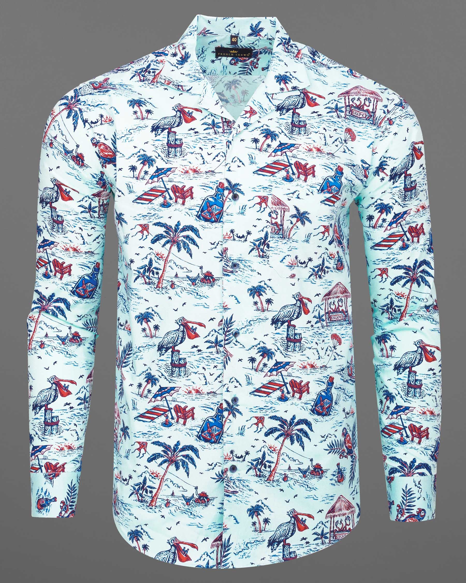 Mint Tulip With Toile inspired Printed Twill Premium Cotton Shirt 7123-CC-BLE-38,7123-CC-BLE-H-38,7123-CC-BLE-39,7123-CC-BLE-H-39,7123-CC-BLE-40,7123-CC-BLE-H-40,7123-CC-BLE-42,7123-CC-BLE-H-42,7123-CC-BLE-44,7123-CC-BLE-H-44,7123-CC-BLE-46,7123-CC-BLE-H-46,7123-CC-BLE-48,7123-CC-BLE-H-48,7123-CC-BLE-50,7123-CC-BLE-H-50,7123-CC-BLE-52,7123-CC-BLE-H-52