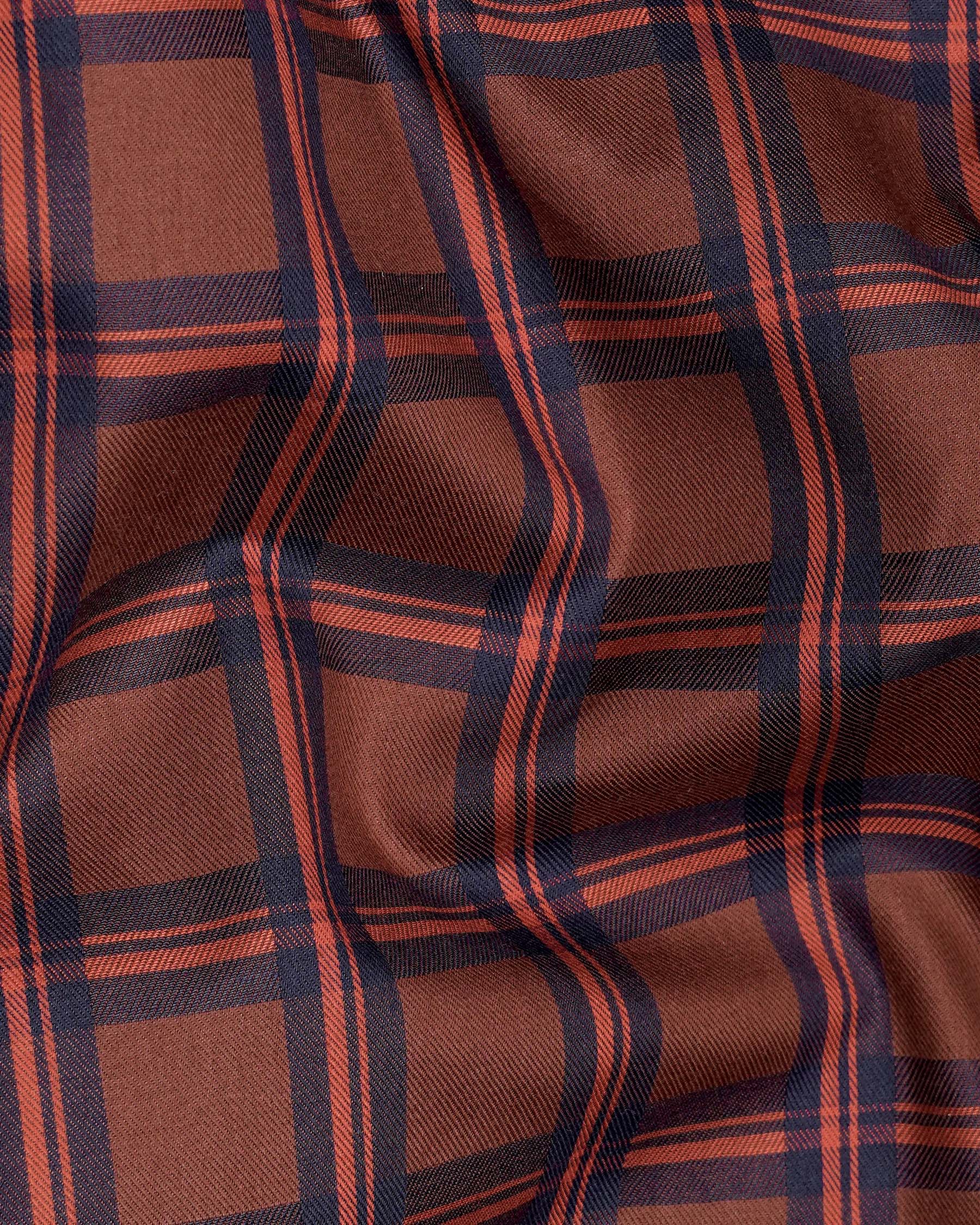 Cordovan Brown Windowpane Twill Premium Cotton Shirt 7180-CA-38,7180-CA-H-38,7180-CA-39,7180-CA-H-39,7180-CA-40,7180-CA-H-40,7180-CA-42,7180-CA-H-42,7180-CA-44,7180-CA-H-44,7180-CA-46,7180-CA-H-46,7180-CA-48,7180-CA-H-48,7180-CA-50,7180-CA-H-50,7180-CA-52,7180-CA-H-52