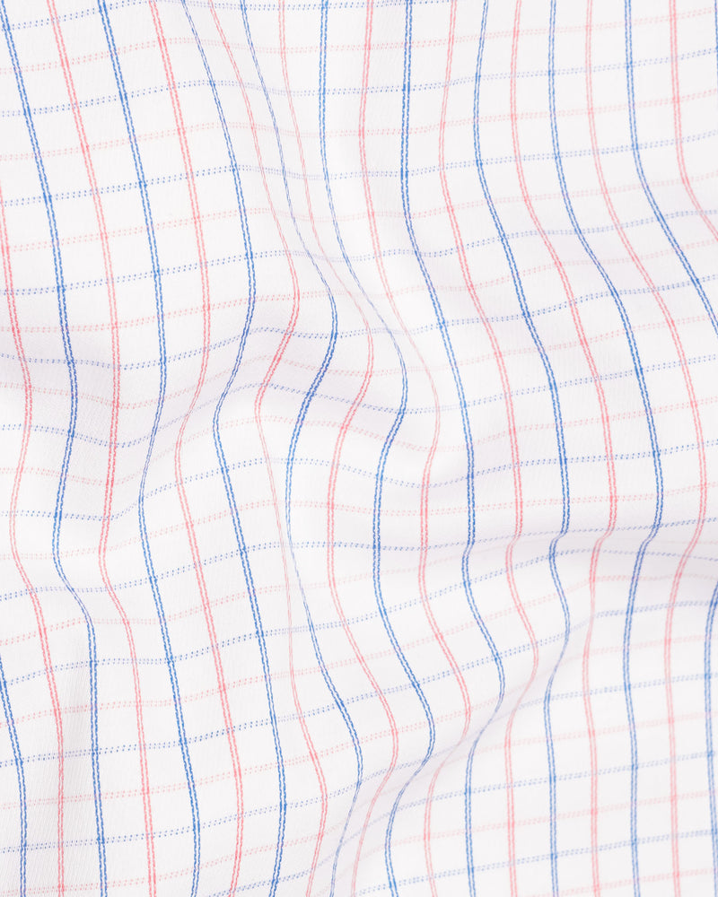 Bright White Checkered Twill Premium Cotton Shirt 7182-CA-38,7182-CA-H-38,7182-CA-39,7182-CA-H-39,7182-CA-40,7182-CA-H-40,7182-CA-42,7182-CA-H-42,7182-CA-44,7182-CA-H-44,7182-CA-46,7182-CA-H-46,7182-CA-48,7182-CA-H-48,7182-CA-50,7182-CA-H-50,7182-CA-52,7182-CA-H-52