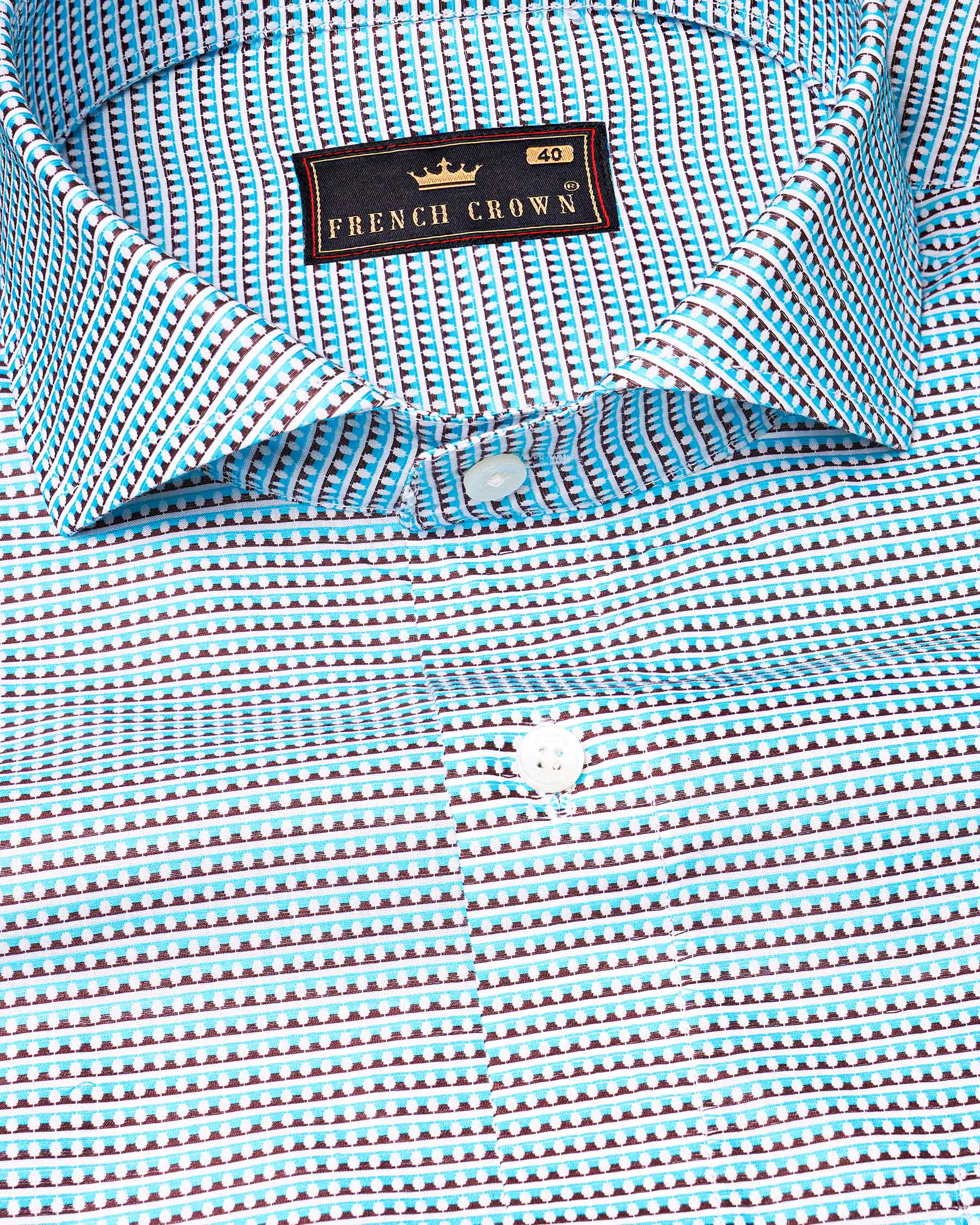 Turquoise Blue Striped Dobby Textured Premium Giza Cotton Shirt 7215-CA-38,7215-CA-H-38,7215-CA-39,7215-CA-H-39,7215-CA-40,7215-CA-H-40,7215-CA-42,7215-CA-H-42,7215-CA-44,7215-CA-H-44,7215-CA-46,7215-CA-H-46,7215-CA-48,7215-CA-H-48,7215-CA-50,7215-CA-H-50,7215-CA-52,7215-CA-H-52