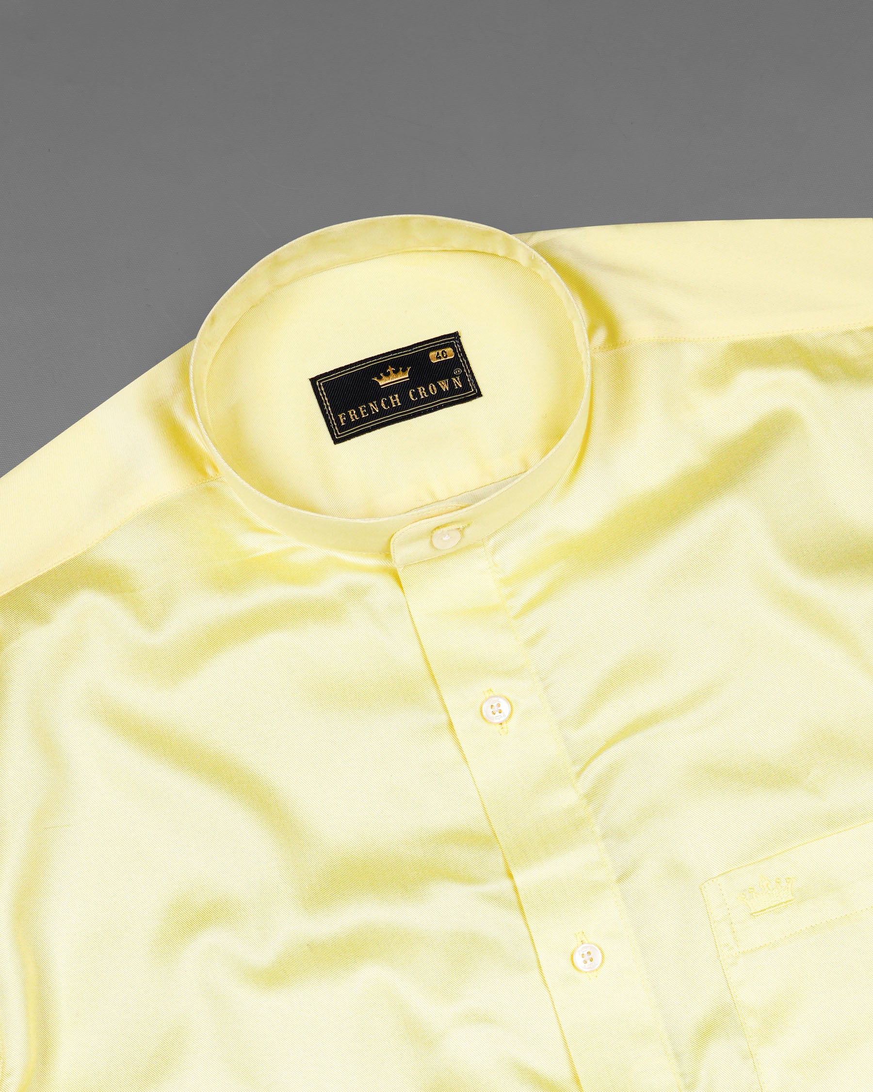 Oasis Yellow Premium Tencel Shirt  7449-M-38, 7449-M-H-38, 7449-M-39, 7449-M-H-39, 7449-M-40, 7449-M-H-40, 7449-M-42, 7449-M-H-42, 7449-M-44, 7449-M-H-44, 7449-M-46, 7449-M-H-46, 7449-M-48, 7449-M-H-48, 7449-M-50, 7449-M-H-50, 7449-M-52, 7449-M-H-52