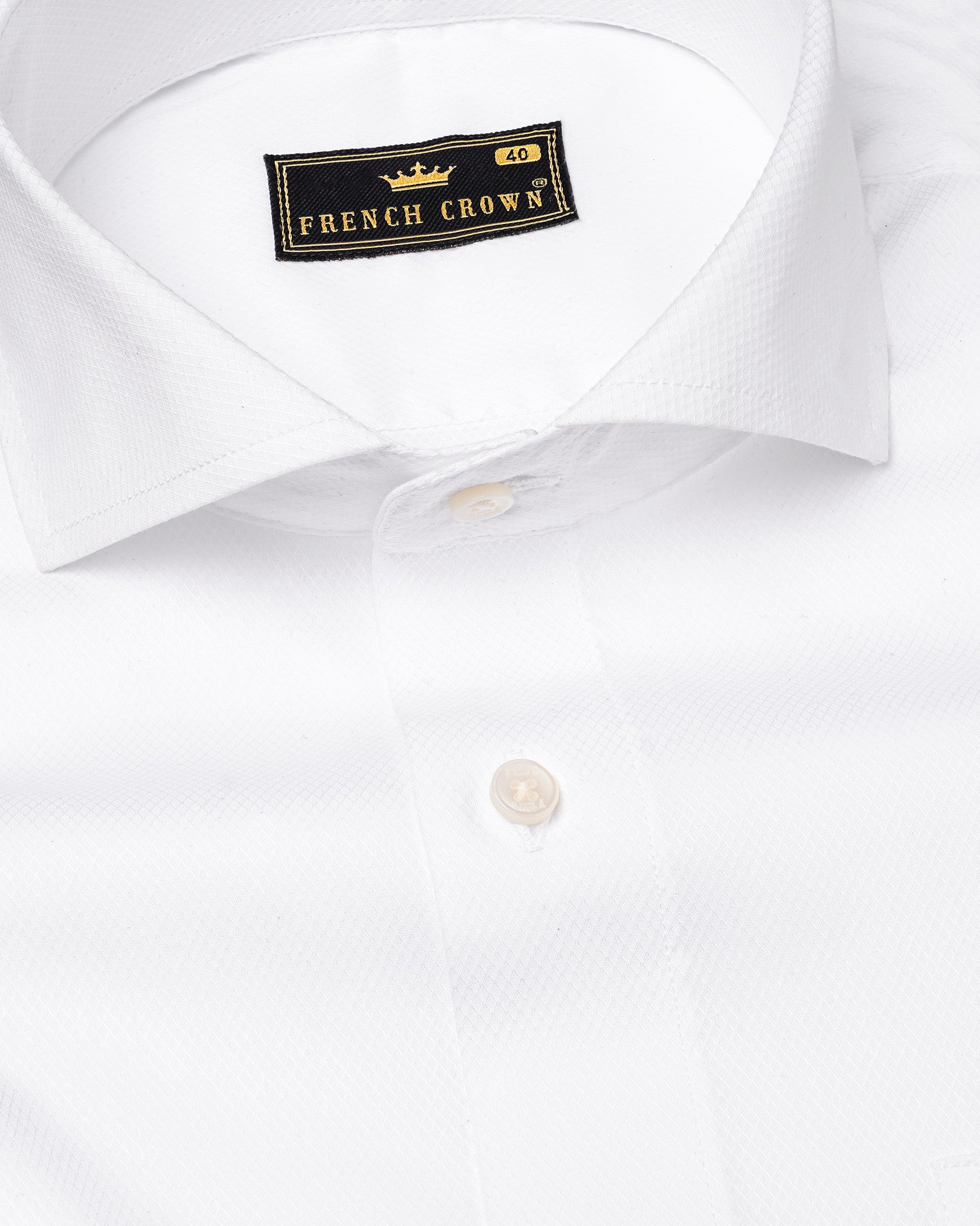 Bright White Dobby Textured Premium Giza Cotton Shirt 7470-CA-38, 7470-CA-H-38, 7470-CA-39, 7470-CA-H-39, 7470-CA-40, 7470-CA-H-40, 7470-CA-42, 7470-CA-H-42, 7470-CA-44, 7470-CA-H-44, 7470-CA-46, 7470-CA-H-46, 7470-CA-48, 7470-CA-H-48, 7470-CA-50, 7470-CA-H-50, 7470-CA-52, 7470-CA-H-52