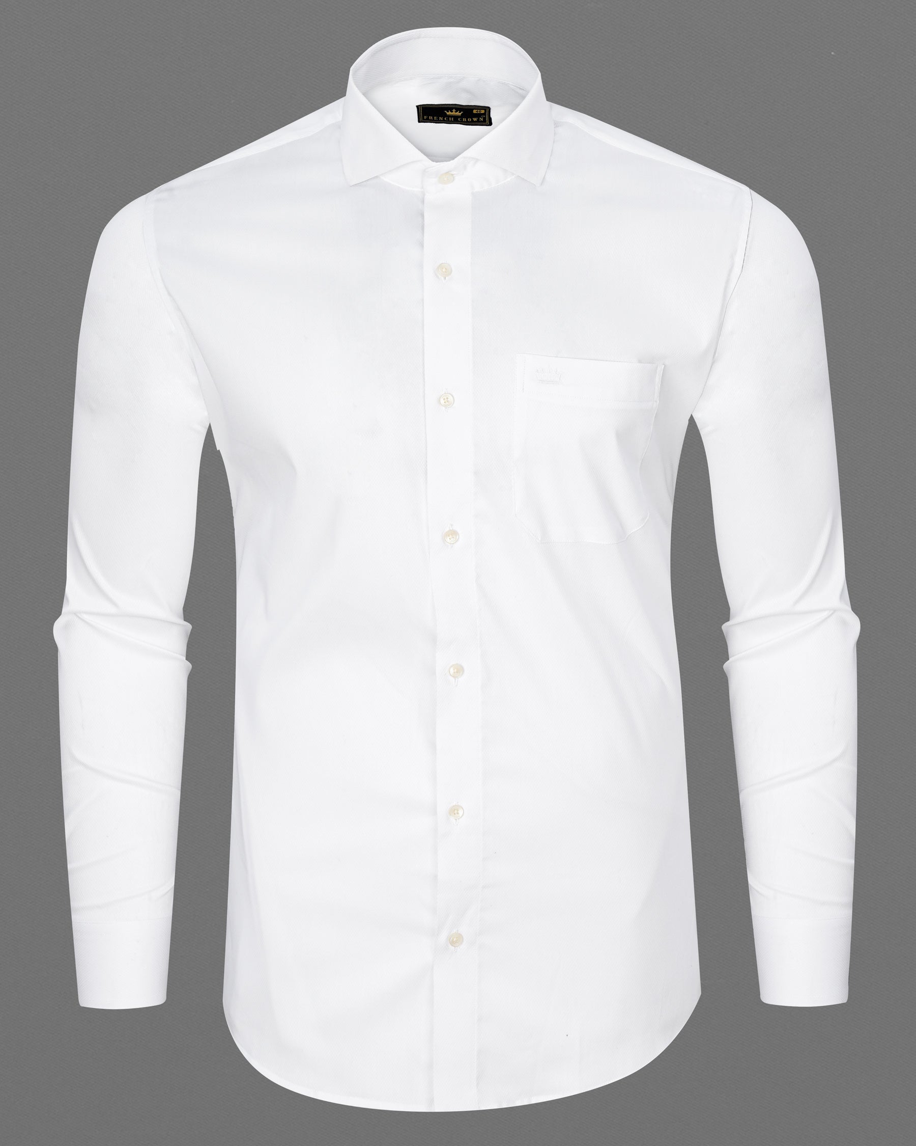 Bright White Dobby Textured Premium Giza Cotton Shirt 7470-CA-38, 7470-CA-H-38, 7470-CA-39, 7470-CA-H-39, 7470-CA-40, 7470-CA-H-40, 7470-CA-42, 7470-CA-H-42, 7470-CA-44, 7470-CA-H-44, 7470-CA-46, 7470-CA-H-46, 7470-CA-48, 7470-CA-H-48, 7470-CA-50, 7470-CA-H-50, 7470-CA-52, 7470-CA-H-52