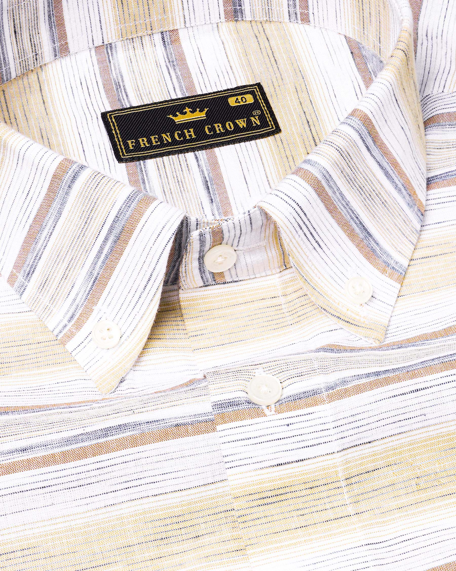 Chamois Brown and White Striped Chambray Shirt 7500-BD-38, 7500-BD-H-38, 7500-BD-39, 7500-BD-H-39, 7500-BD-40, 7500-BD-H-40, 7500-BD-42, 7500-BD-H-42, 7500-BD-44, 7500-BD-H-44, 7500-BD-46, 7500-BD-H-46, 7500-BD-48, 7500-BD-H-48, 7500-BD-50, 7500-BD-H-50, 7500-BD-52, 7500-BD-H-52