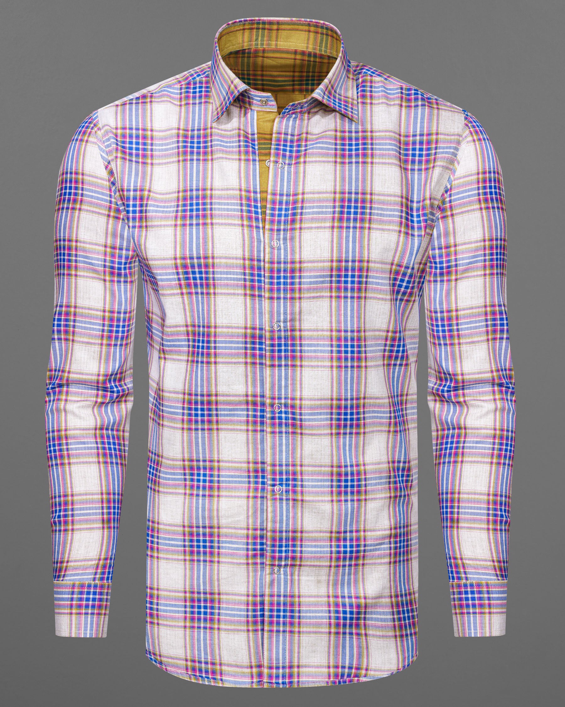 Taco Brown Plaid and Gainsboro Plaid Herringbone Reversible Shirt 7540-38,7540-38,7540-39,7540-39,7540-40,7540-40,7540-42,7540-42,7540-44,7540-44,7540-46,7540-46,7540-48,7540-48,7540-50,7540-50,7540-52,7540-52