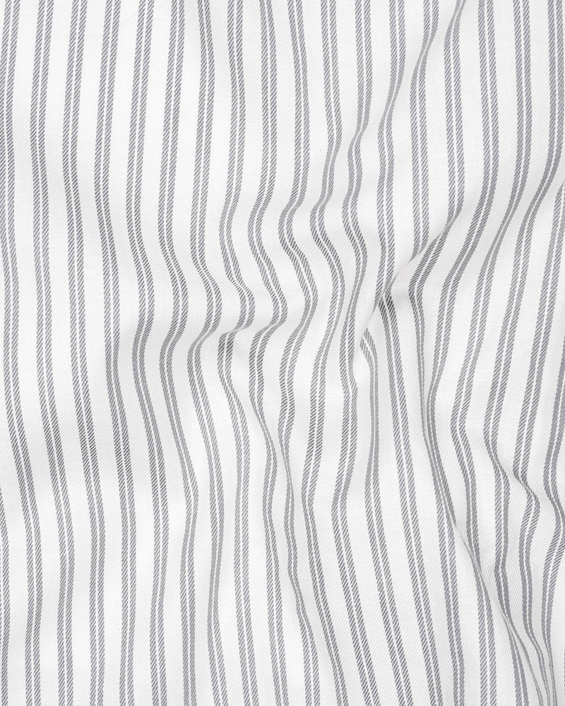Off White with StarDust Gray Twill Striped Premium Cotton Shirt 7618-BD-BLK-38,7618-BD-BLK-38,7618-BD-BLK-39,7618-BD-BLK-39,7618-BD-BLK-40,7618-BD-BLK-40,7618-BD-BLK-42,7618-BD-BLK-42,7618-BD-BLK-44,7618-BD-BLK-44,7618-BD-BLK-46,7618-BD-BLK-46,7618-BD-BLK-48,7618-BD-BLK-48,7618-BD-BLK-50,7618-BD-BLK-50,7618-BD-BLK-52,7618-BD-BLK-52