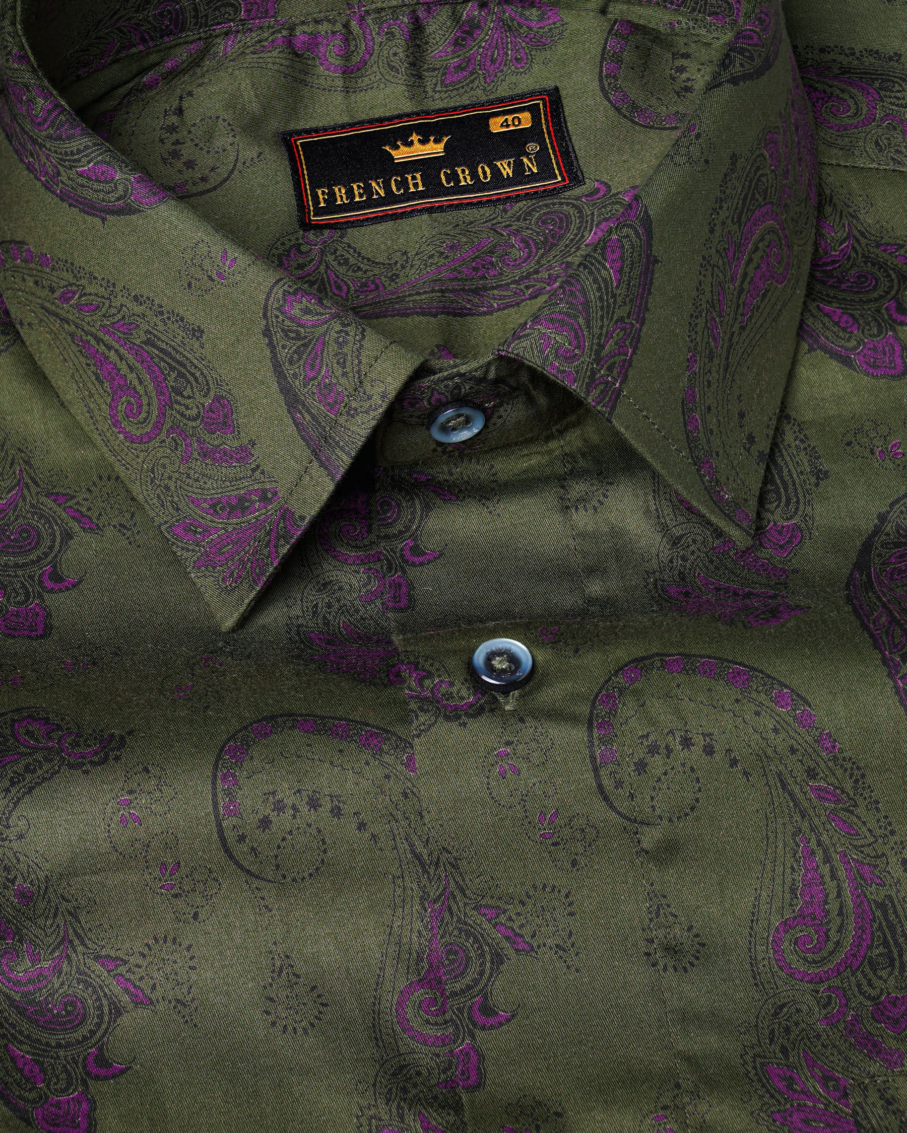 Cactus Green Paisley Printed Soft Premium Cotton Shirt 7629-GR-38,7629-GR-38,7629-GR-39,7629-GR-39,7629-GR-40,7629-GR-40,7629-GR-42,7629-GR-42,7629-GR-44,7629-GR-44,7629-GR-46,7629-GR-46,7629-GR-48,7629-GR-48,7629-GR-50,7629-GR-50,7629-GR-52,7629-GR-52