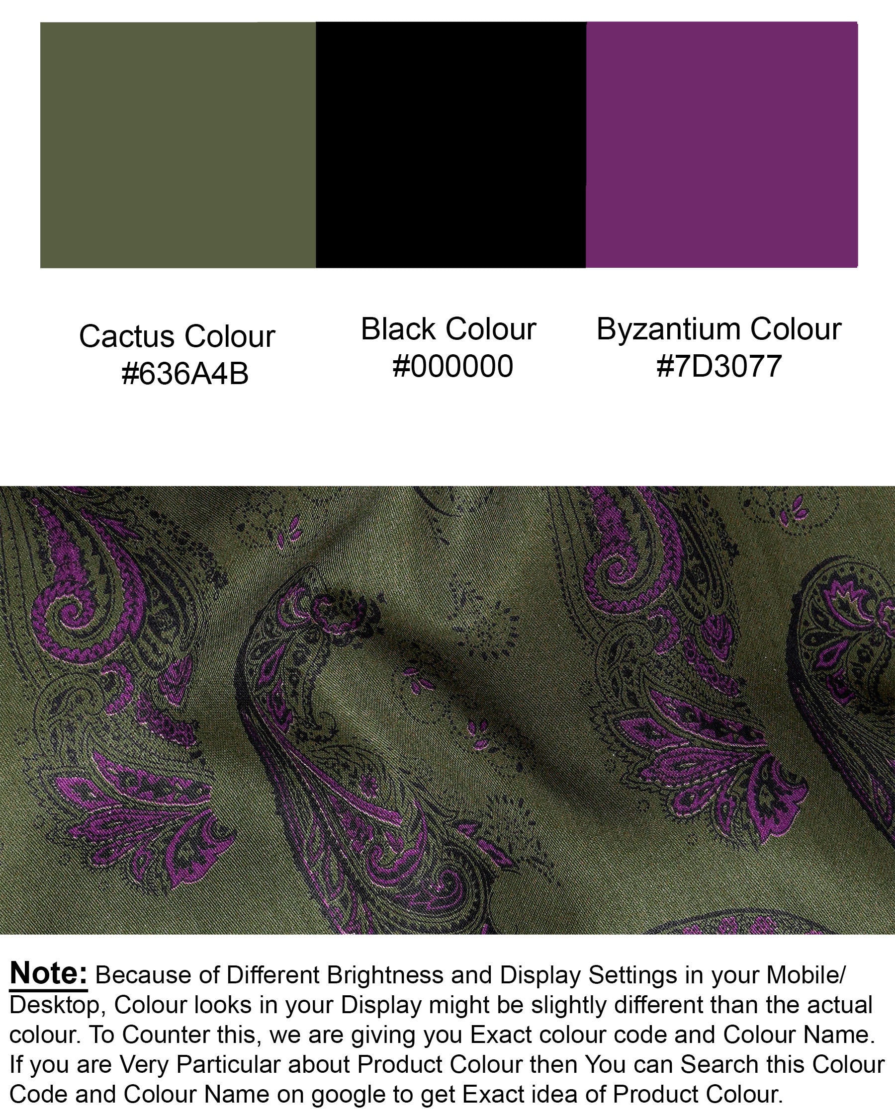 Cactus Green Paisley Printed Soft Premium Cotton Shirt 7629-GR-38,7629-GR-38,7629-GR-39,7629-GR-39,7629-GR-40,7629-GR-40,7629-GR-42,7629-GR-42,7629-GR-44,7629-GR-44,7629-GR-46,7629-GR-46,7629-GR-48,7629-GR-48,7629-GR-50,7629-GR-50,7629-GR-52,7629-GR-52