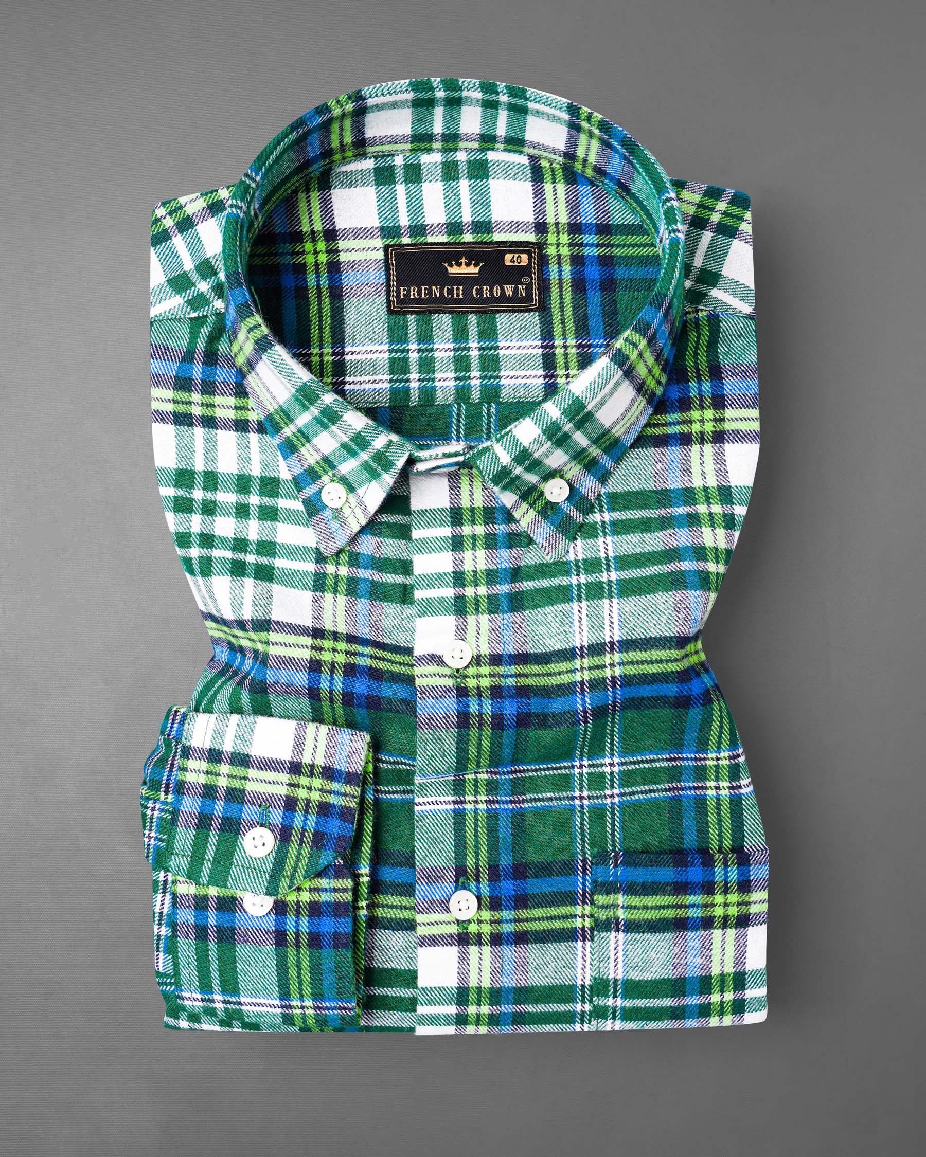 Dark Teal Green and White Plaid Flannel Overshirt 7639-BD-38,7639-BD-38,7639-BD-39,7639-BD-39,7639-BD-40,7639-BD-40,7639-BD-42,7639-BD-42,7639-BD-44,7639-BD-44,7639-BD-46,7639-BD-46,7639-BD-48,7639-BD-48,7639-BD-50,7639-BD-50,7639-BD-52,7639-BD-52